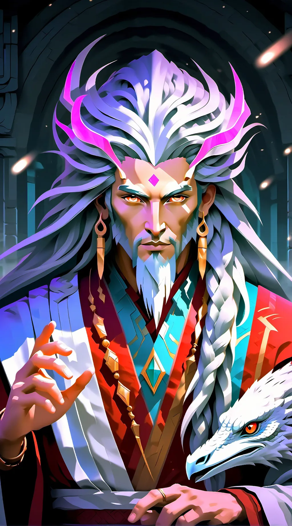 ai character: Khu background