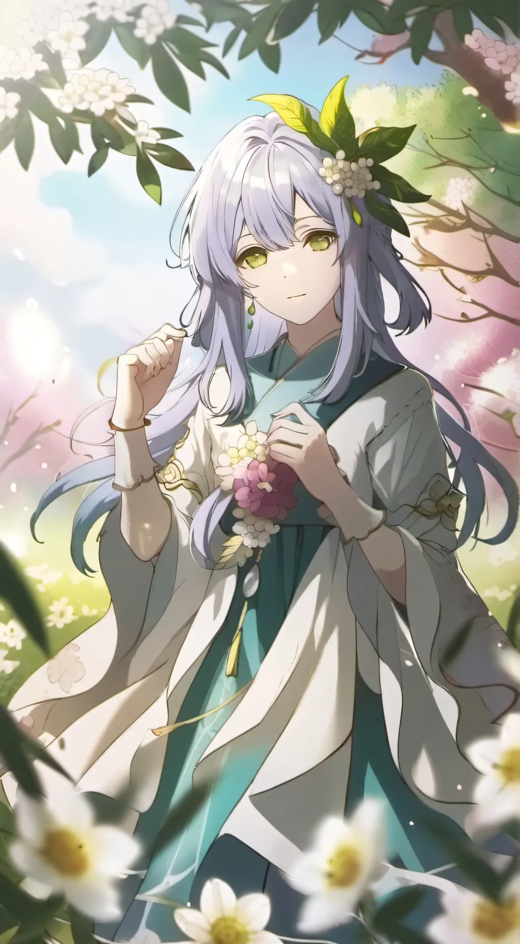 ai character: Саша background