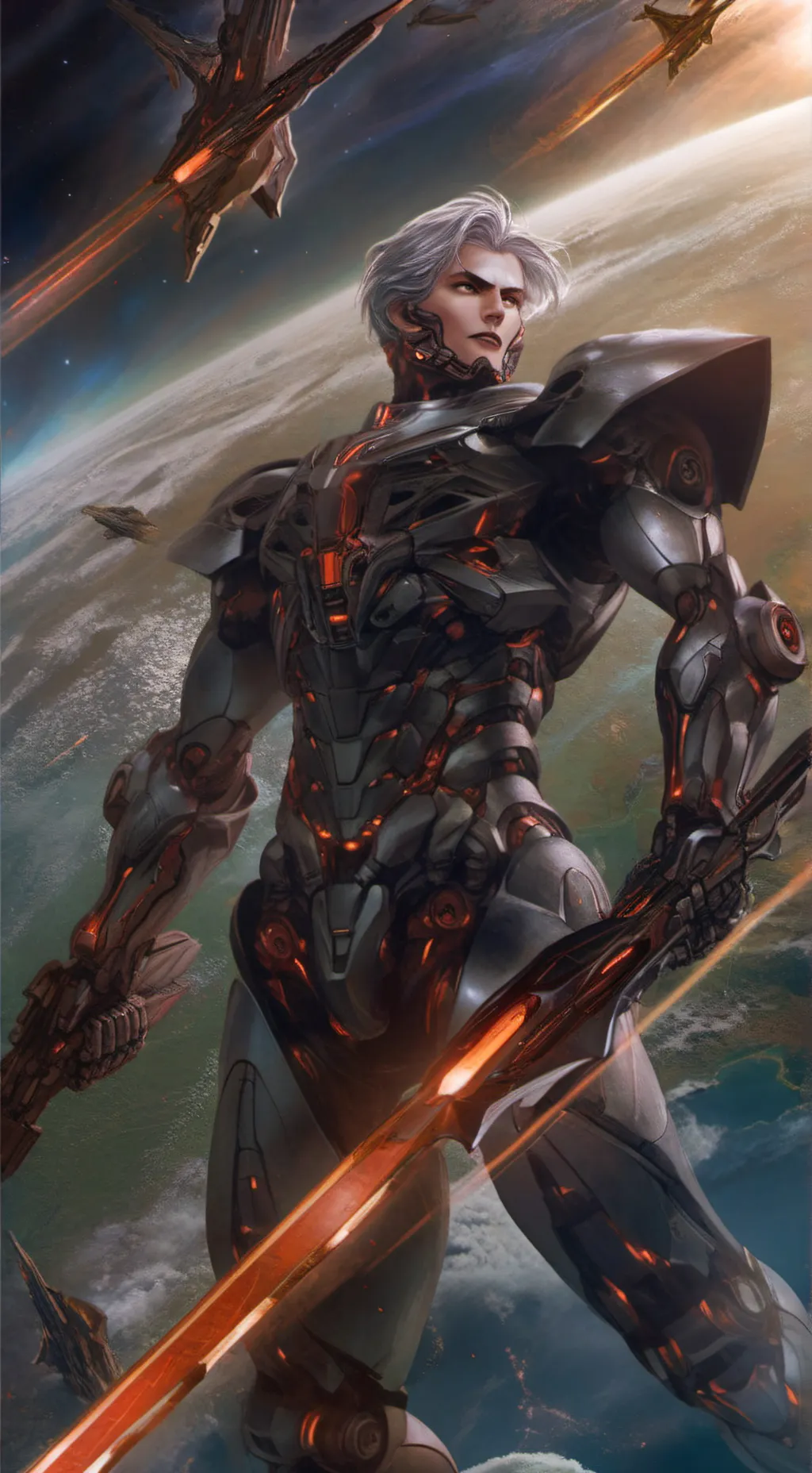 ai character: Orion background