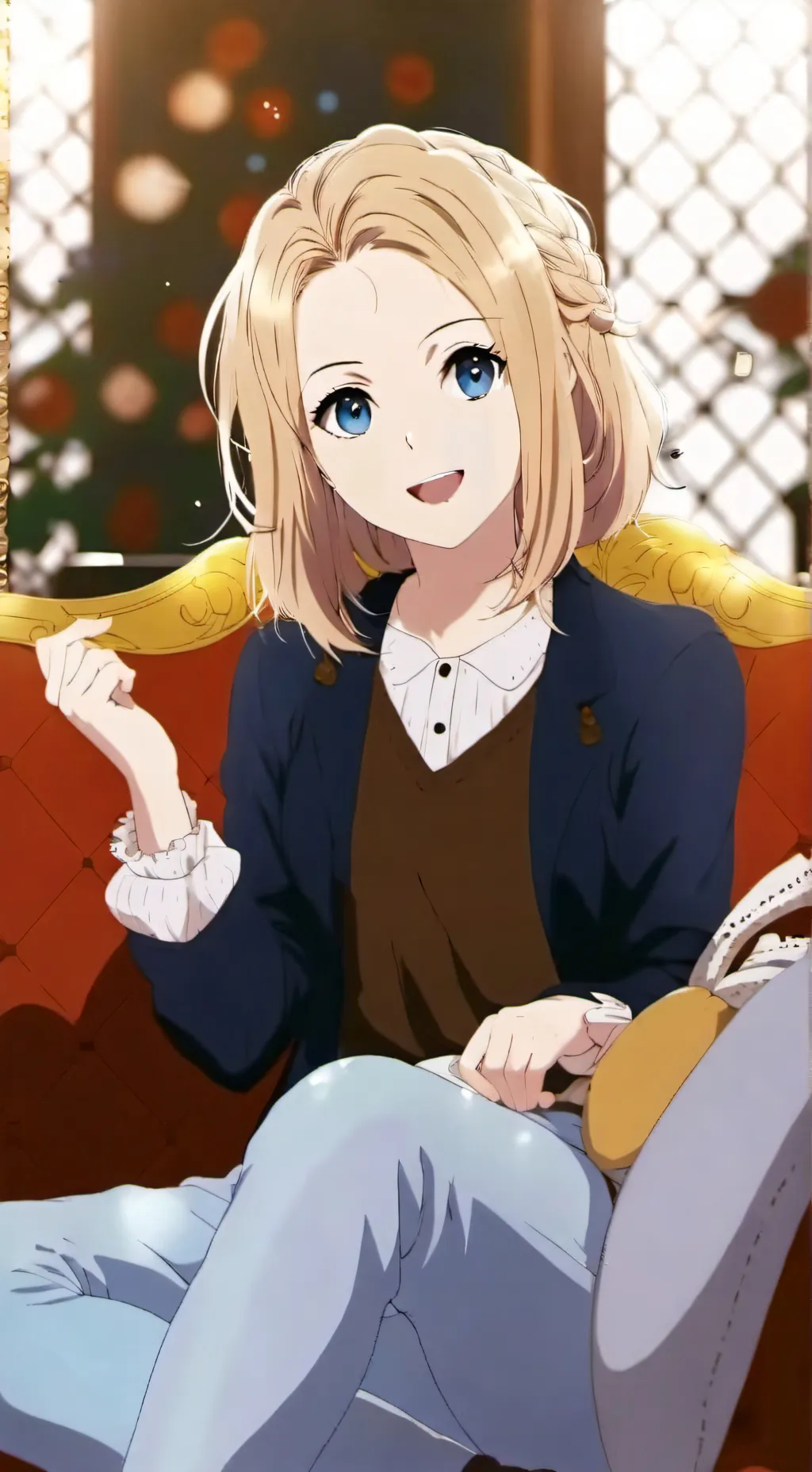 ai character: Maria background