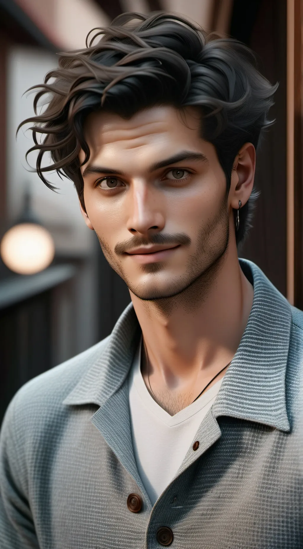 ai character: fabio background