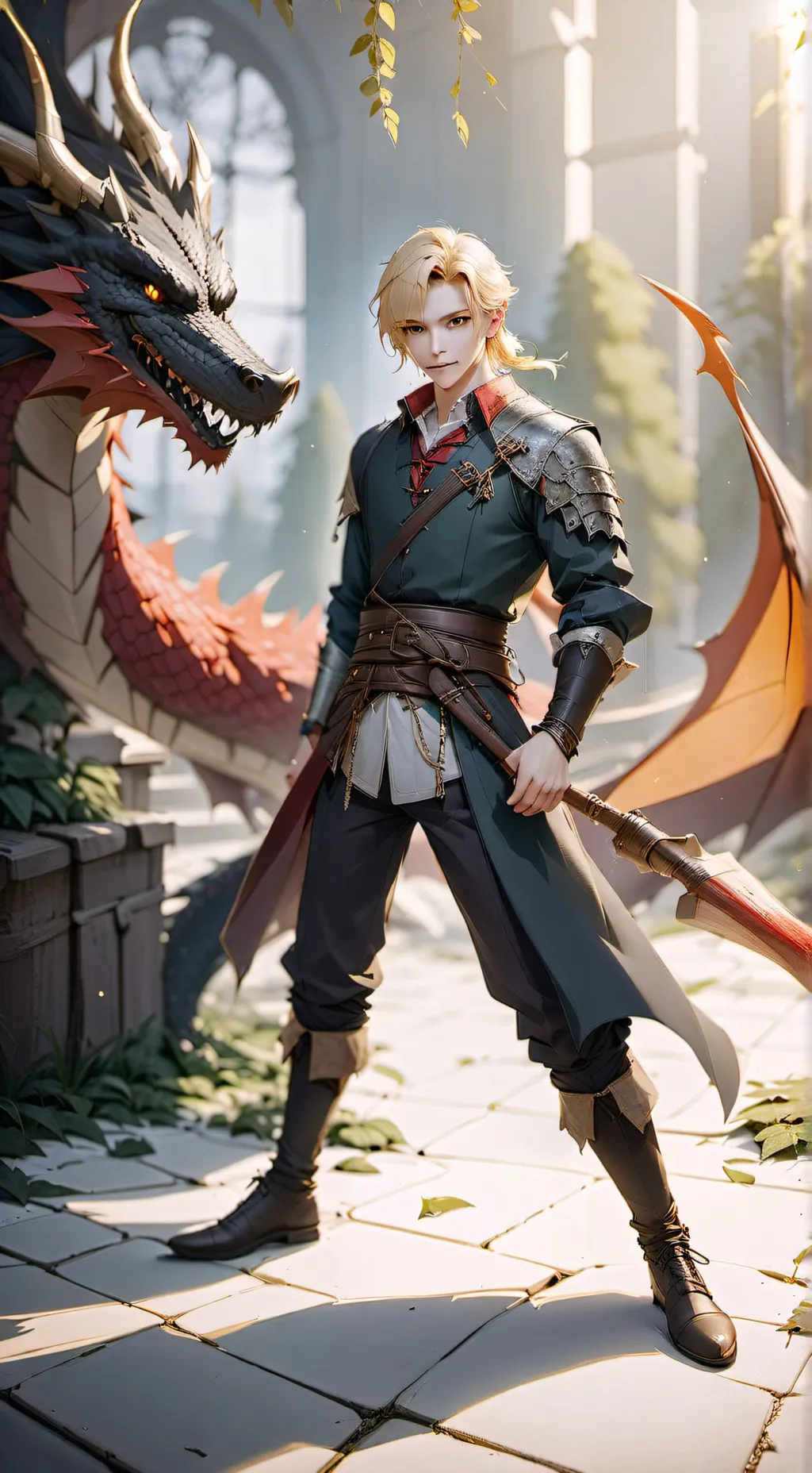 ai character: Theodore  background