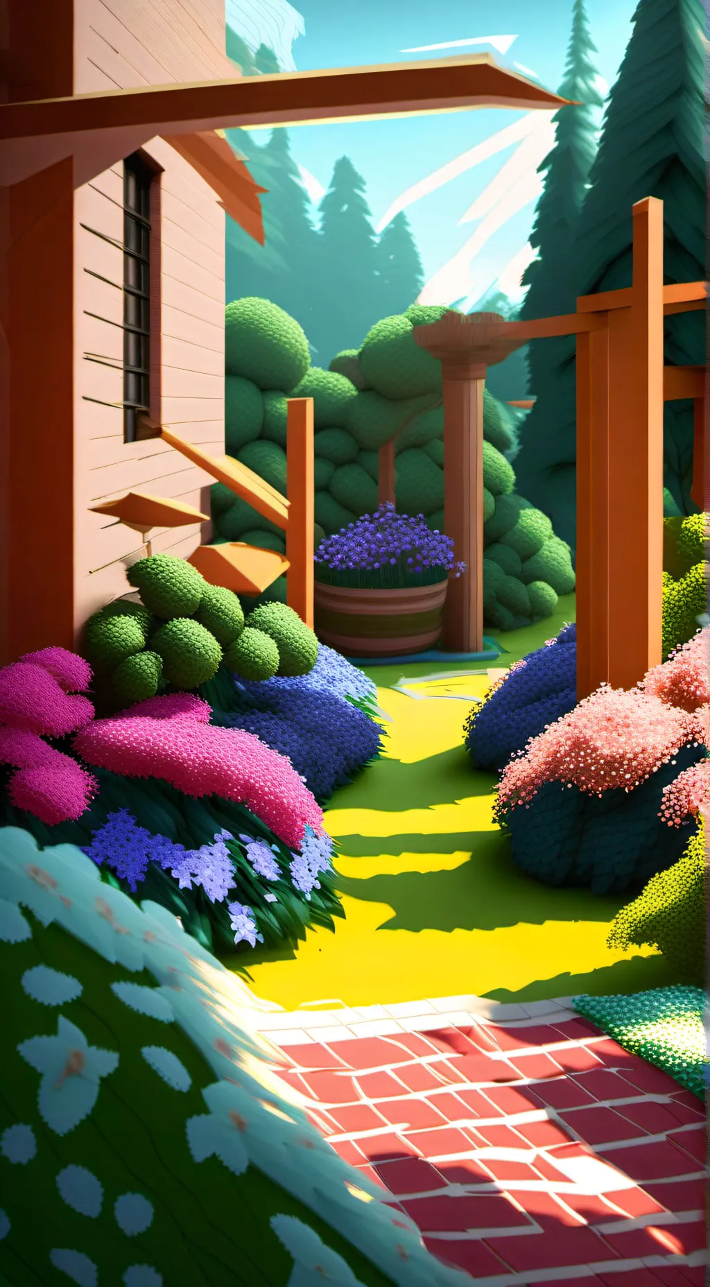 ai character: grow a garden owne background