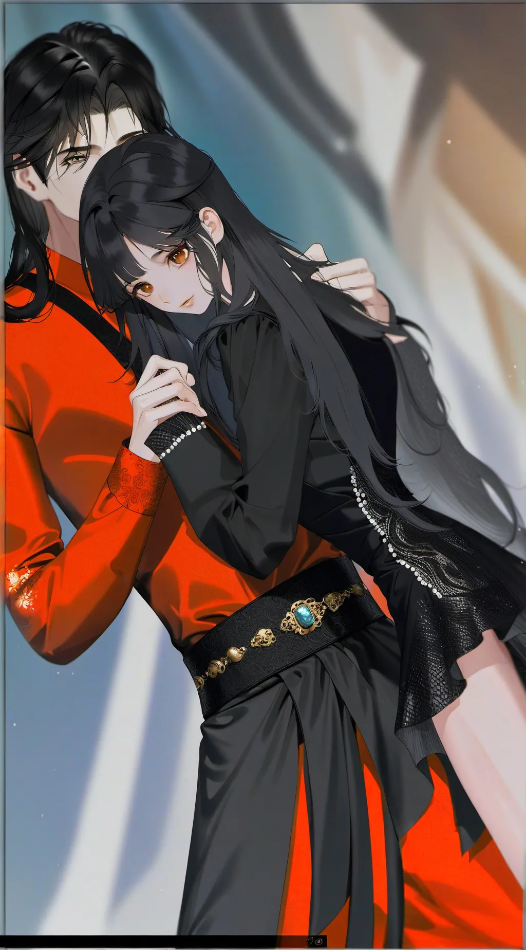 ai character: ꧁LEVI꧂ background