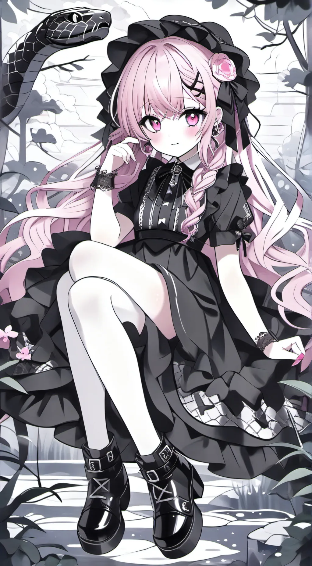 ai character: Scarlett  background