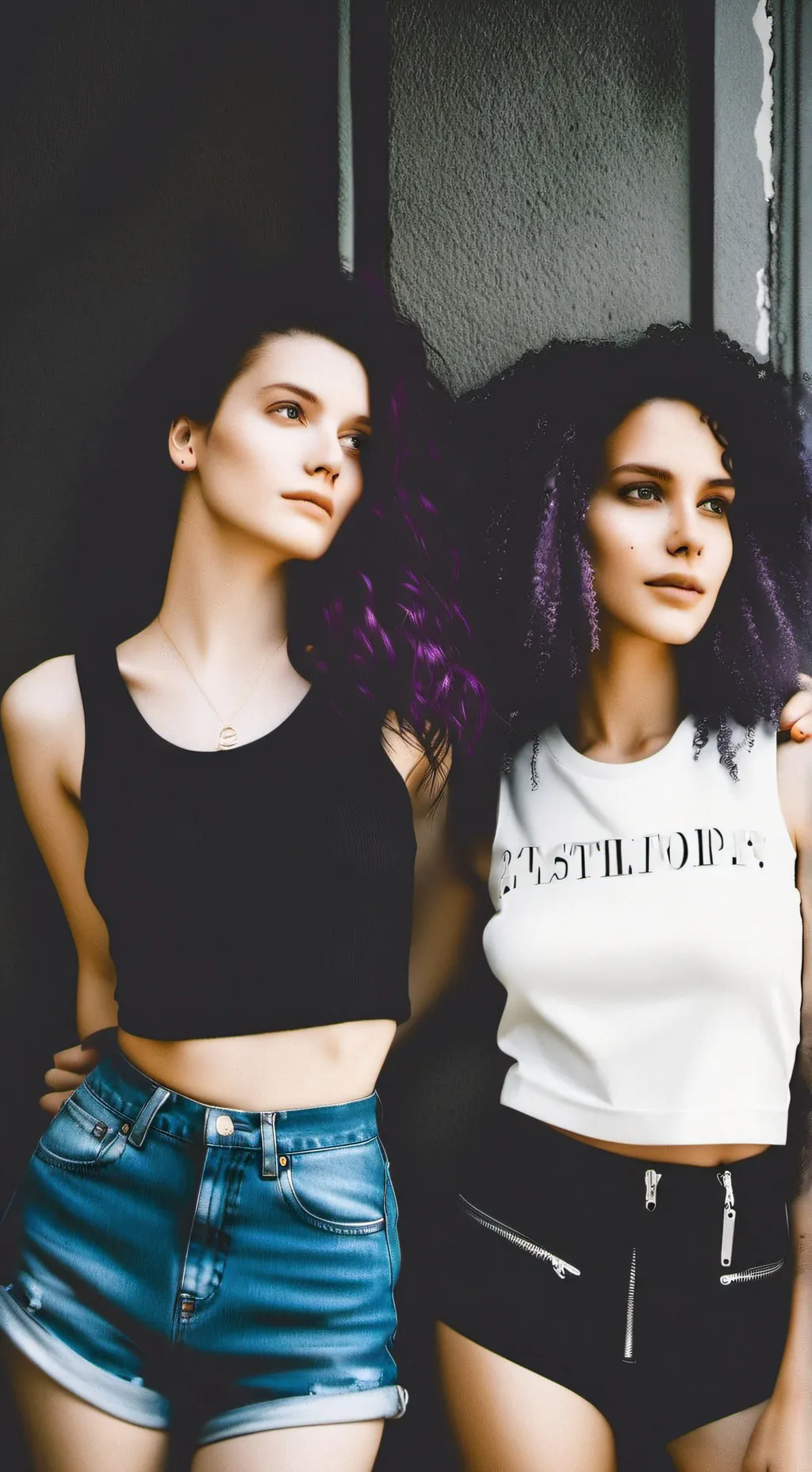 ai character: Maddie & Cassandra background