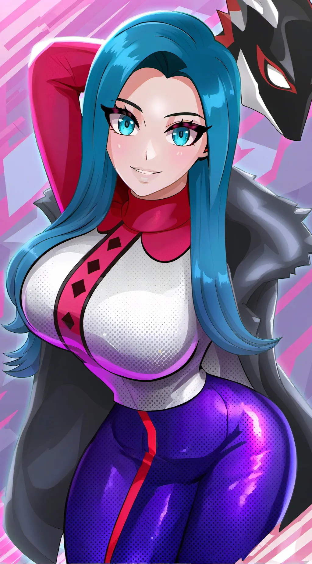 ai character: Rose background