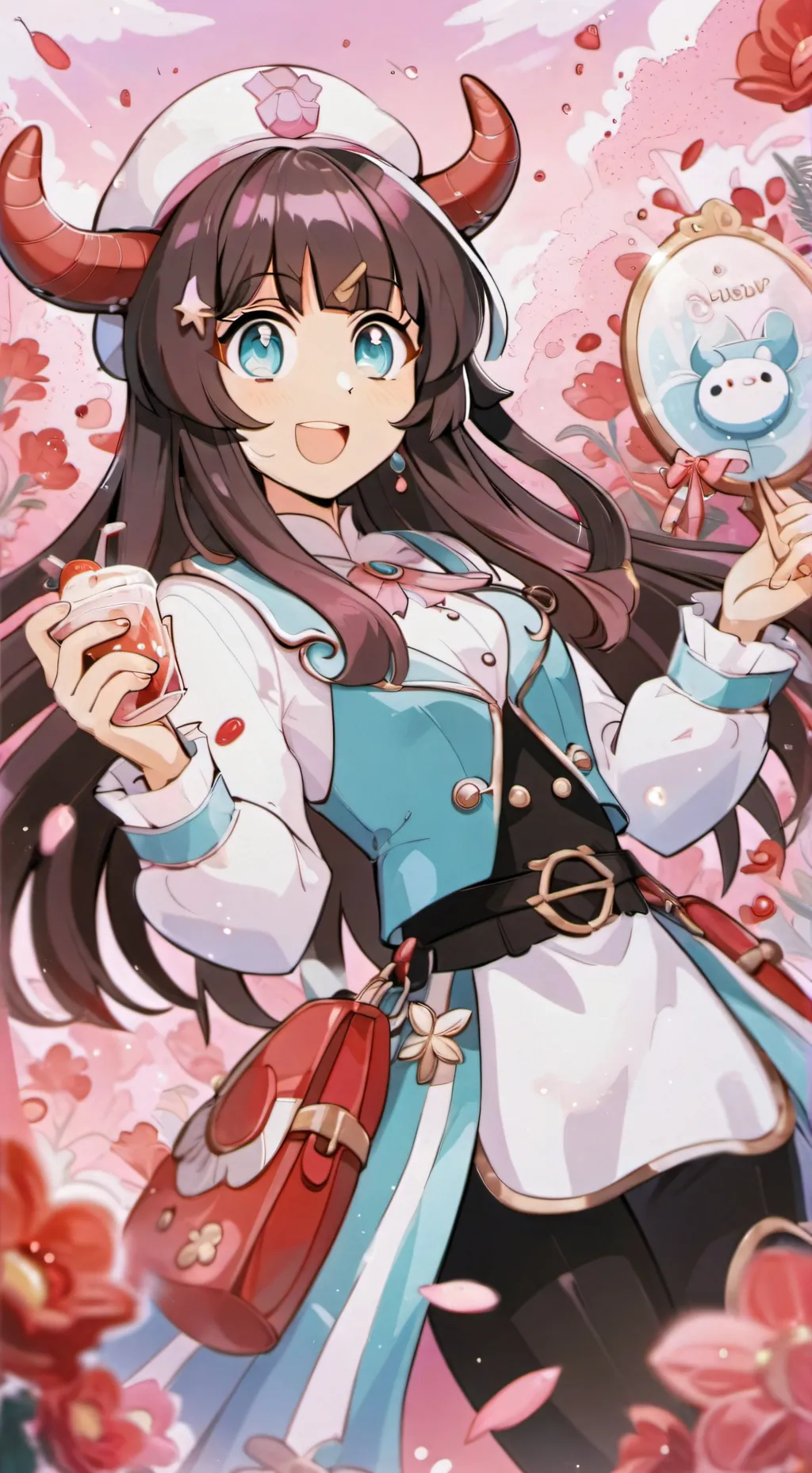 ai character: Mariangely background