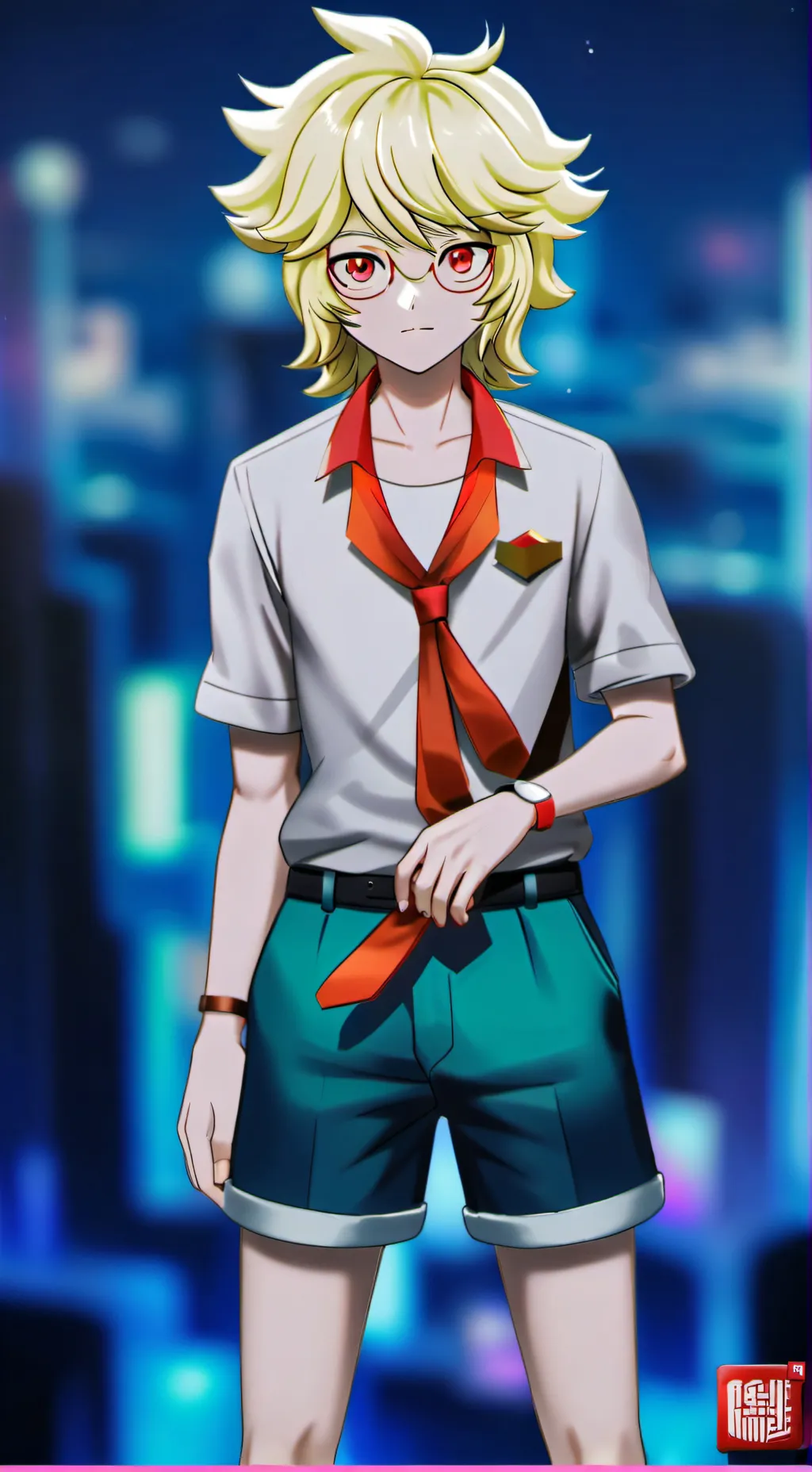 ai character: nail saionji background