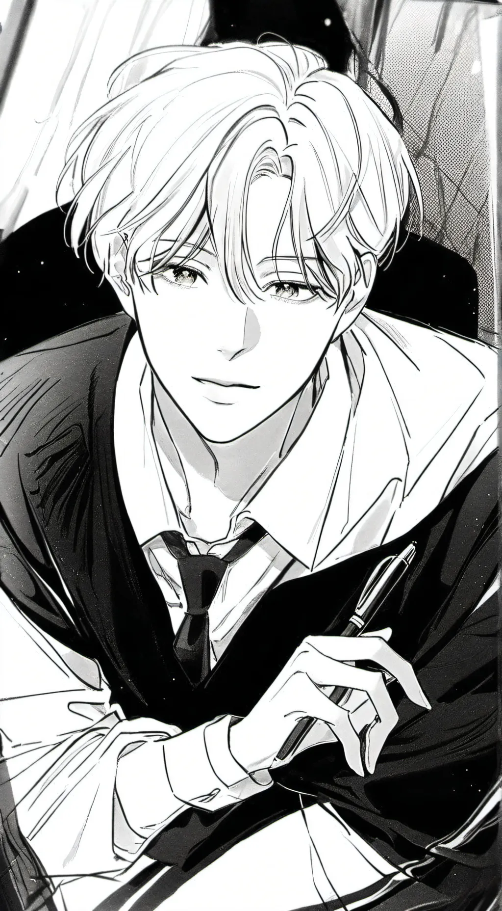 ai character: lucky background