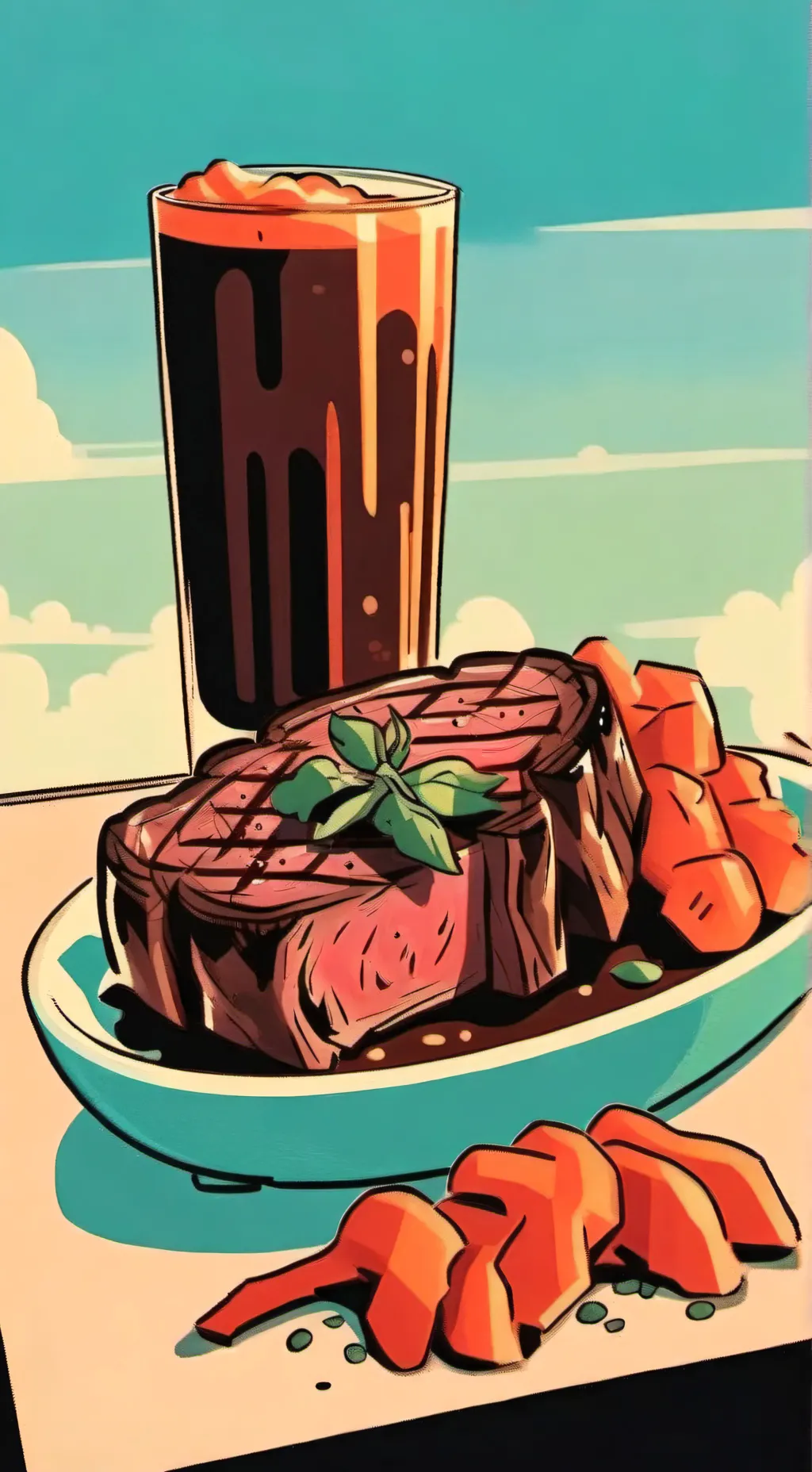 ai character: final destination background