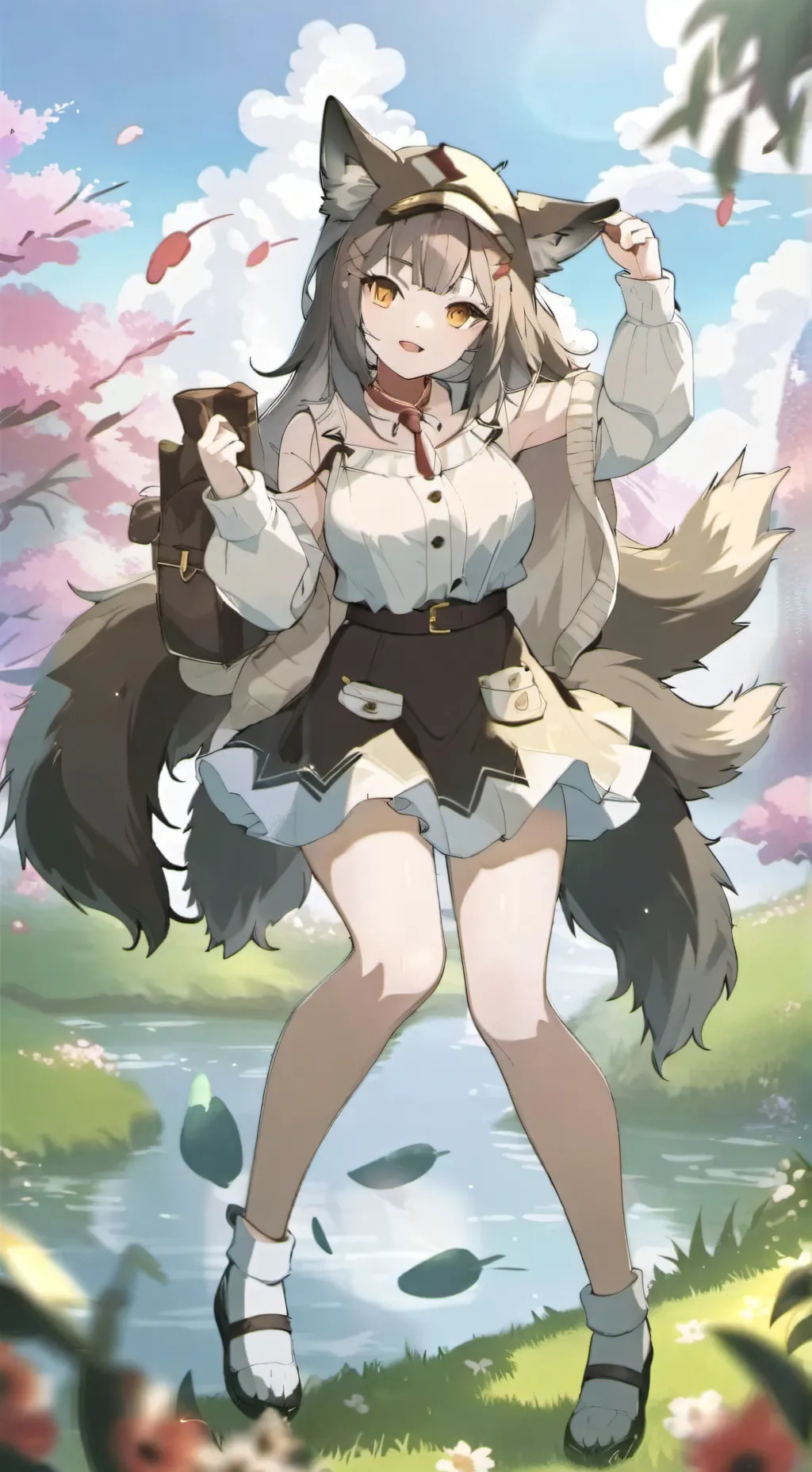 ai character: Sarah background