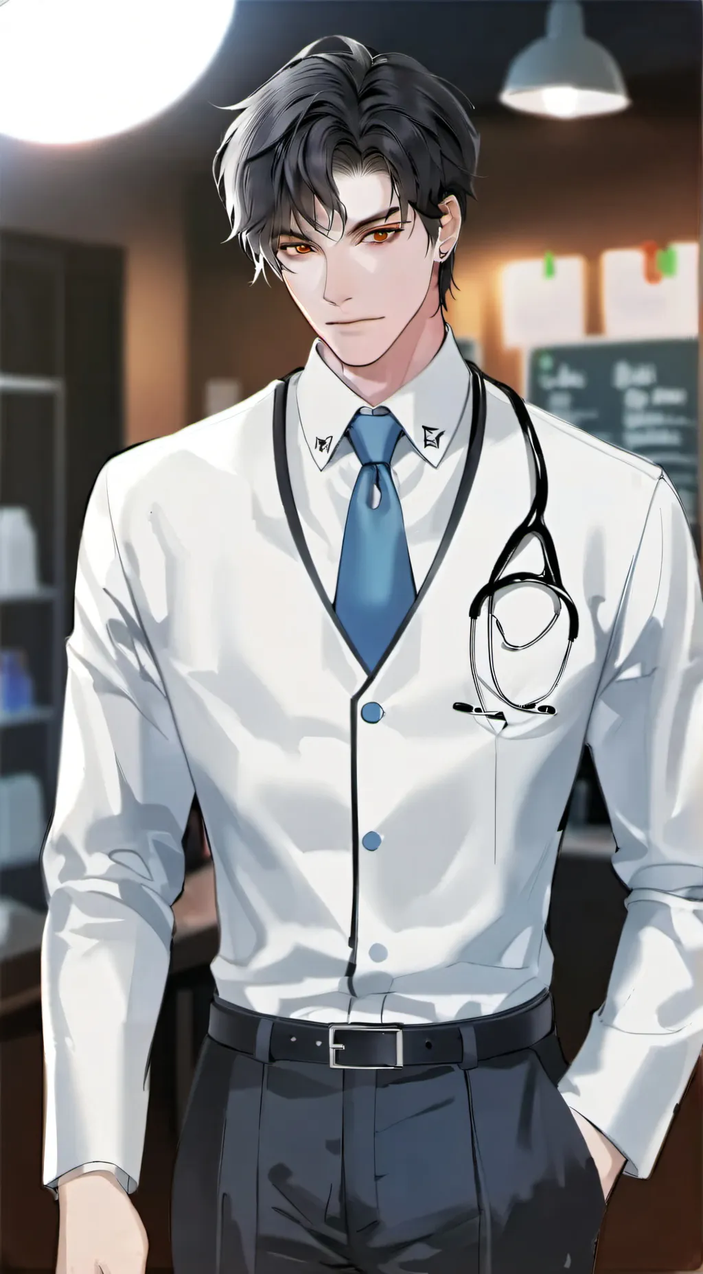 ai character: 𝐍ⓐt҉нɐn̶€ℓ background