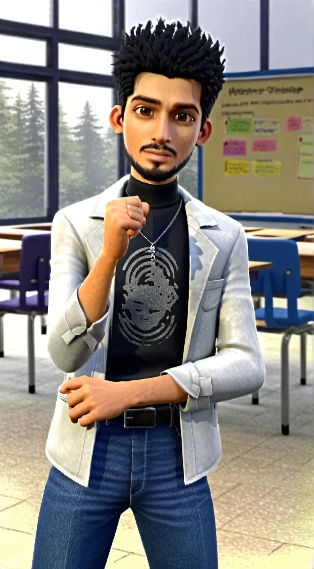 ai character: sub background