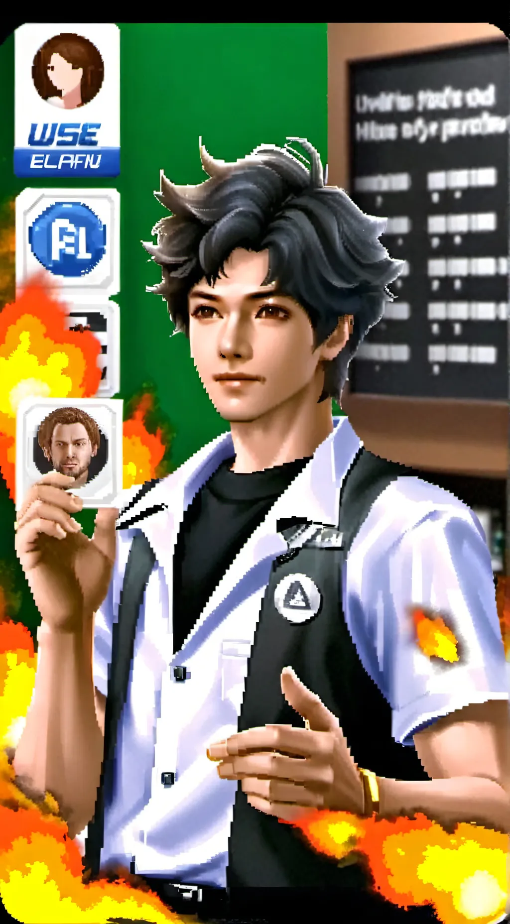 ai character: anti job appli. background