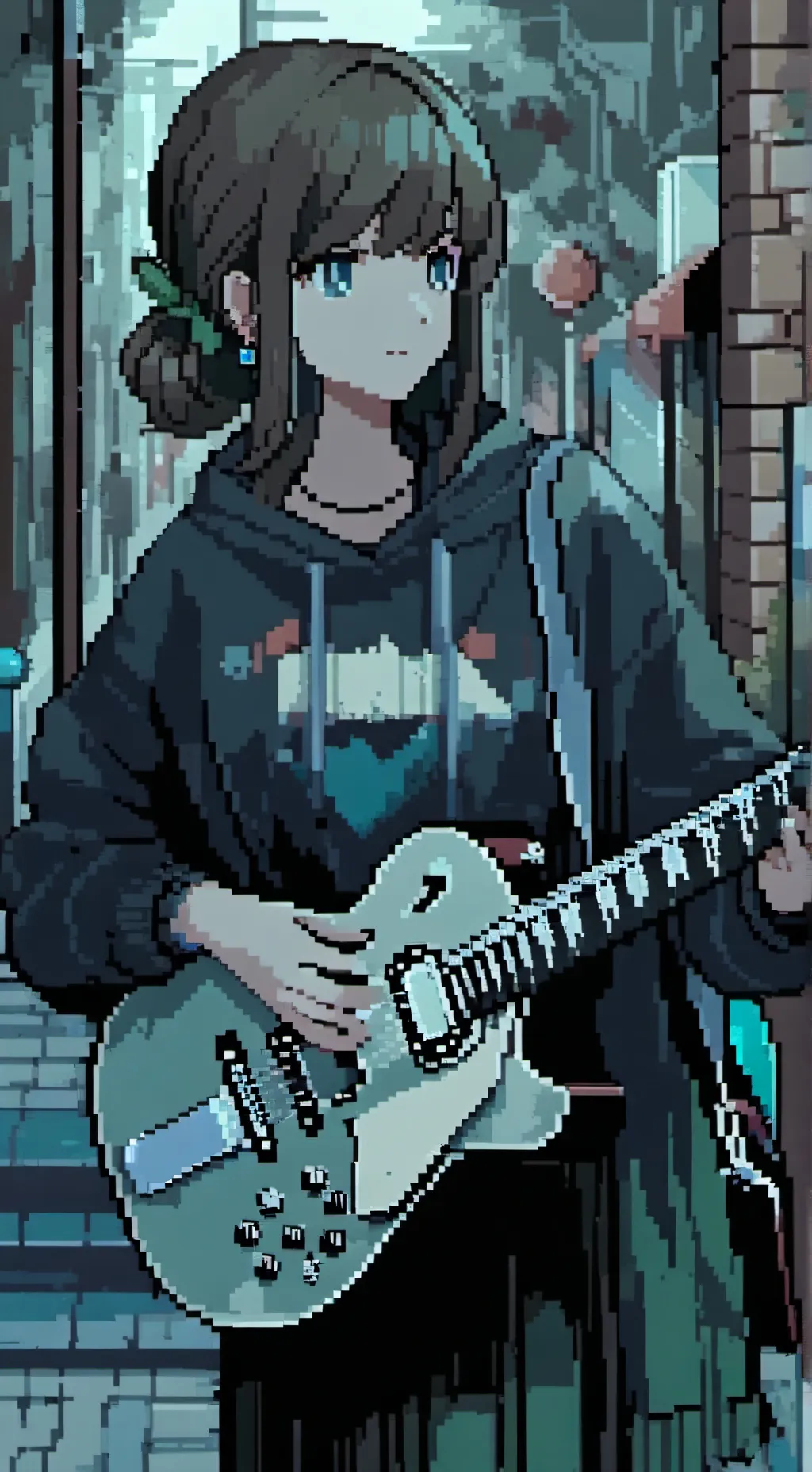 ai character: Ellie background