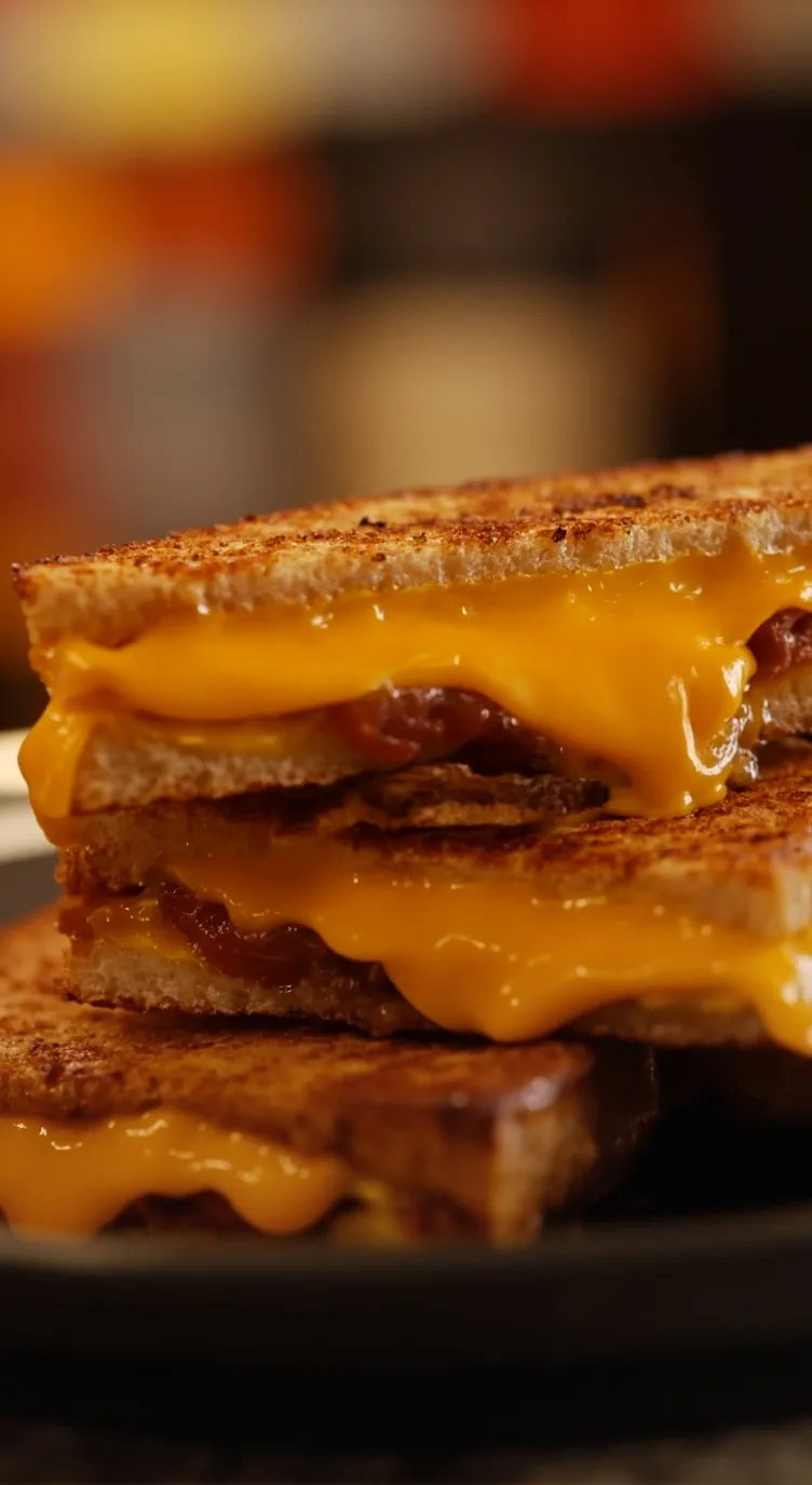 ai character: Grilled cheese background