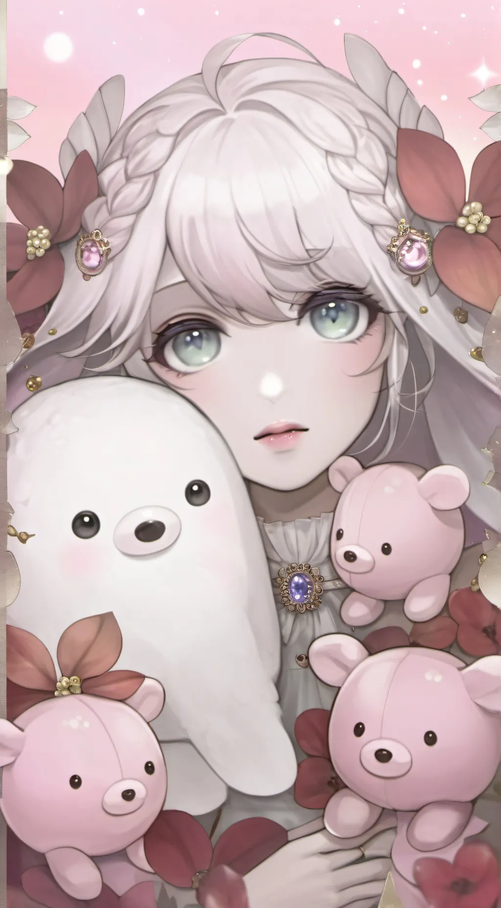 ai character: space  background