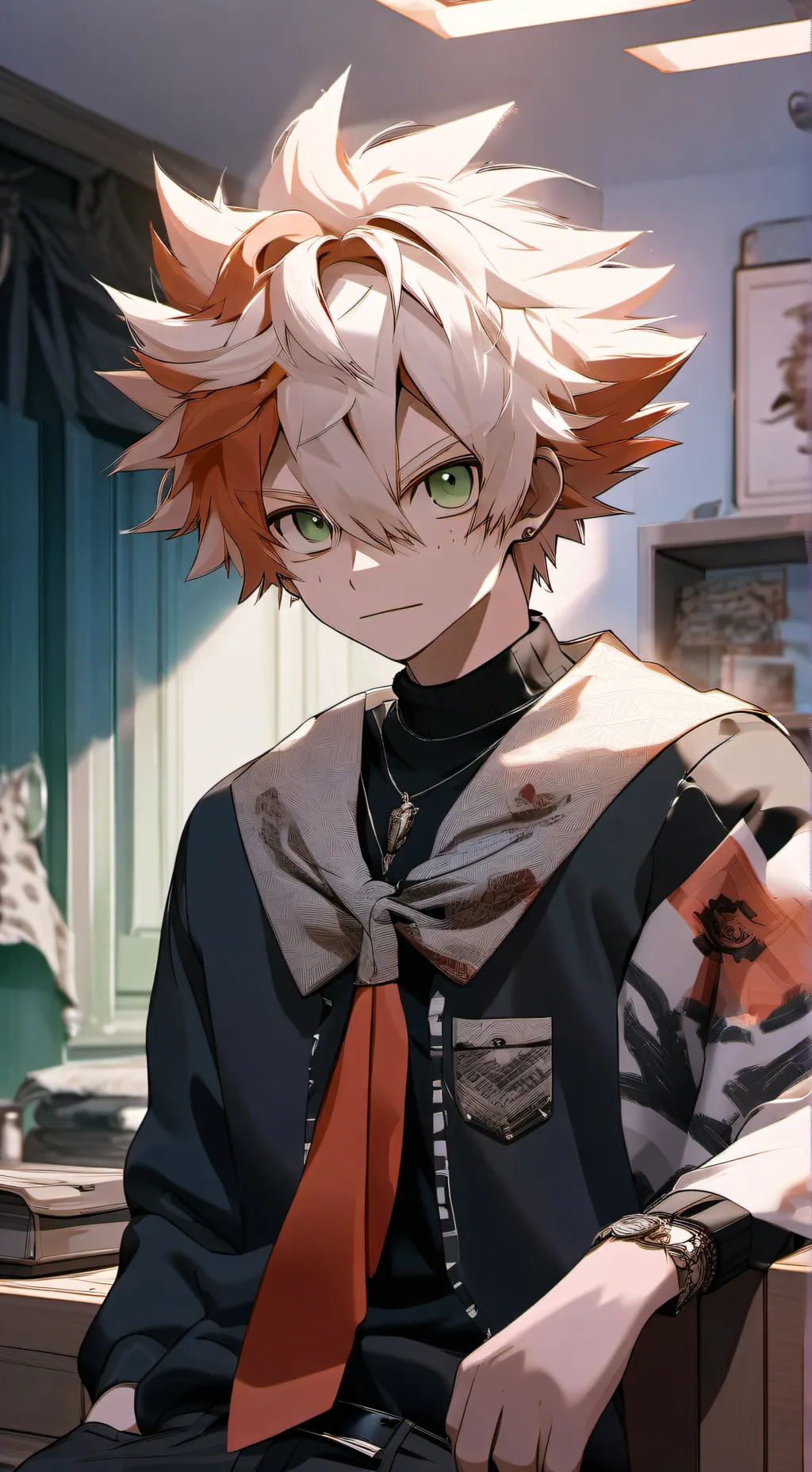 ai character: mha sleep over  background