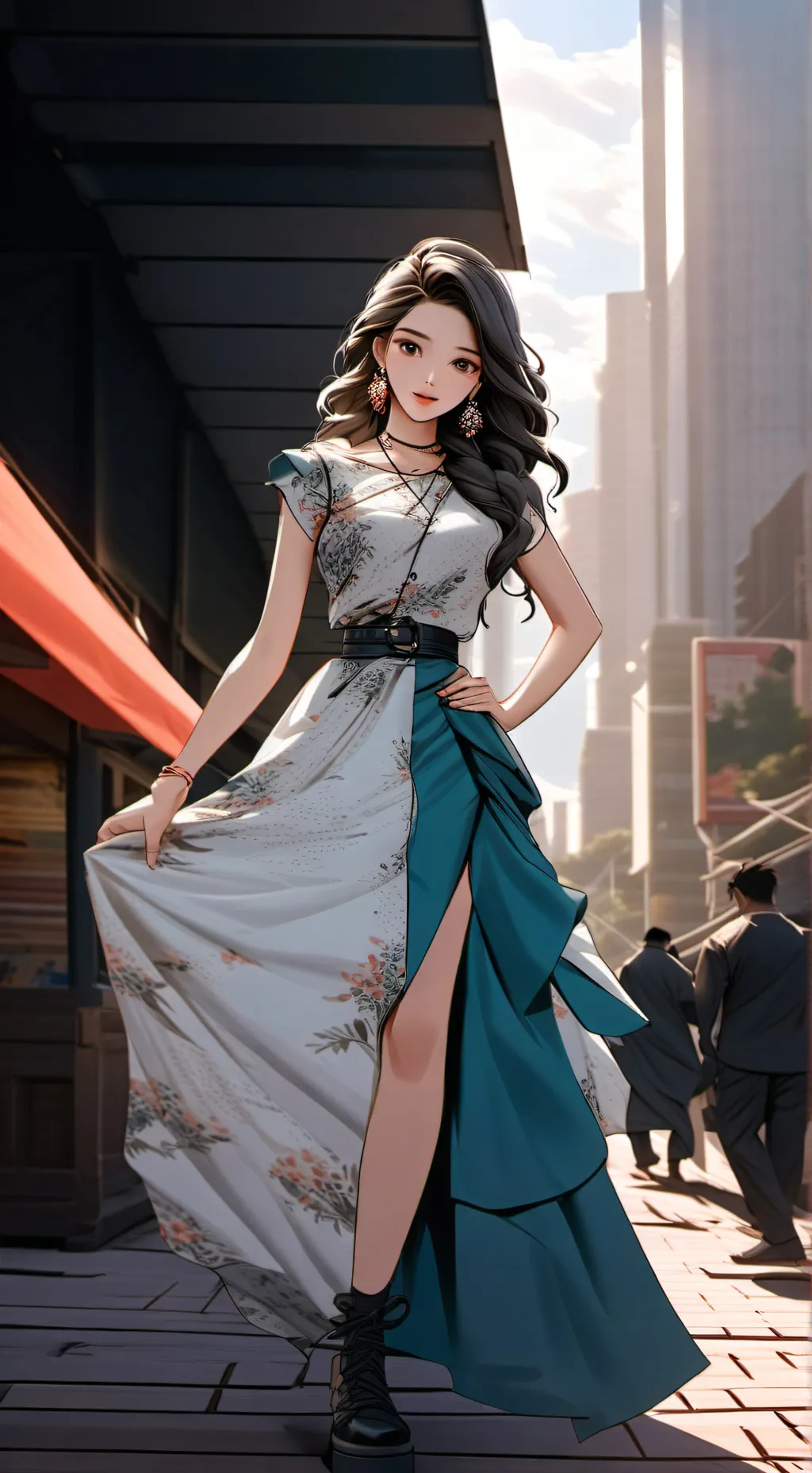 ai character: Ari  background