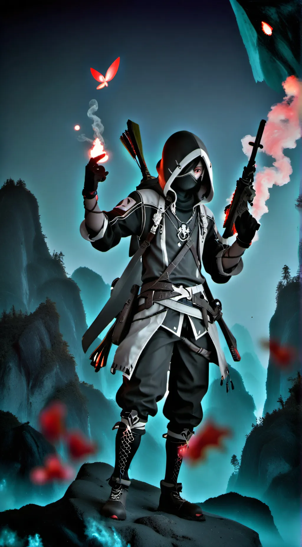 ai character: Mister Barrel  background