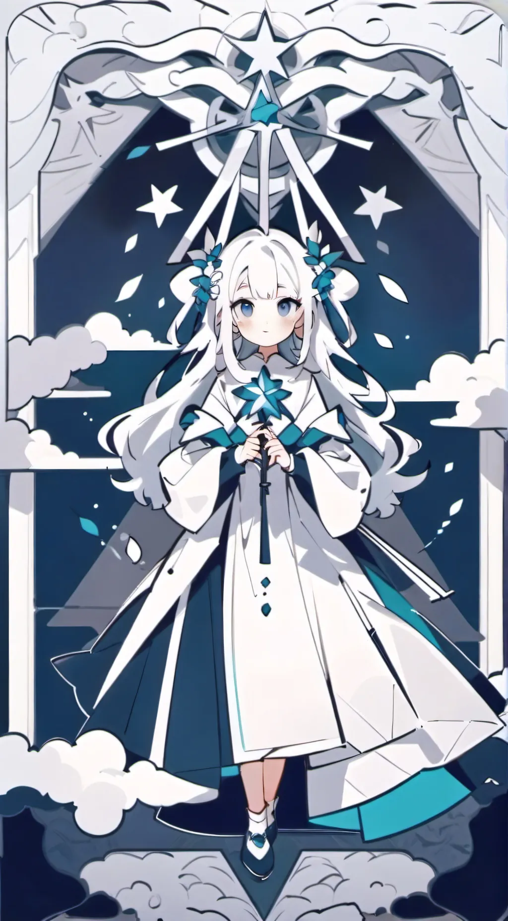 ai character: witch watch background