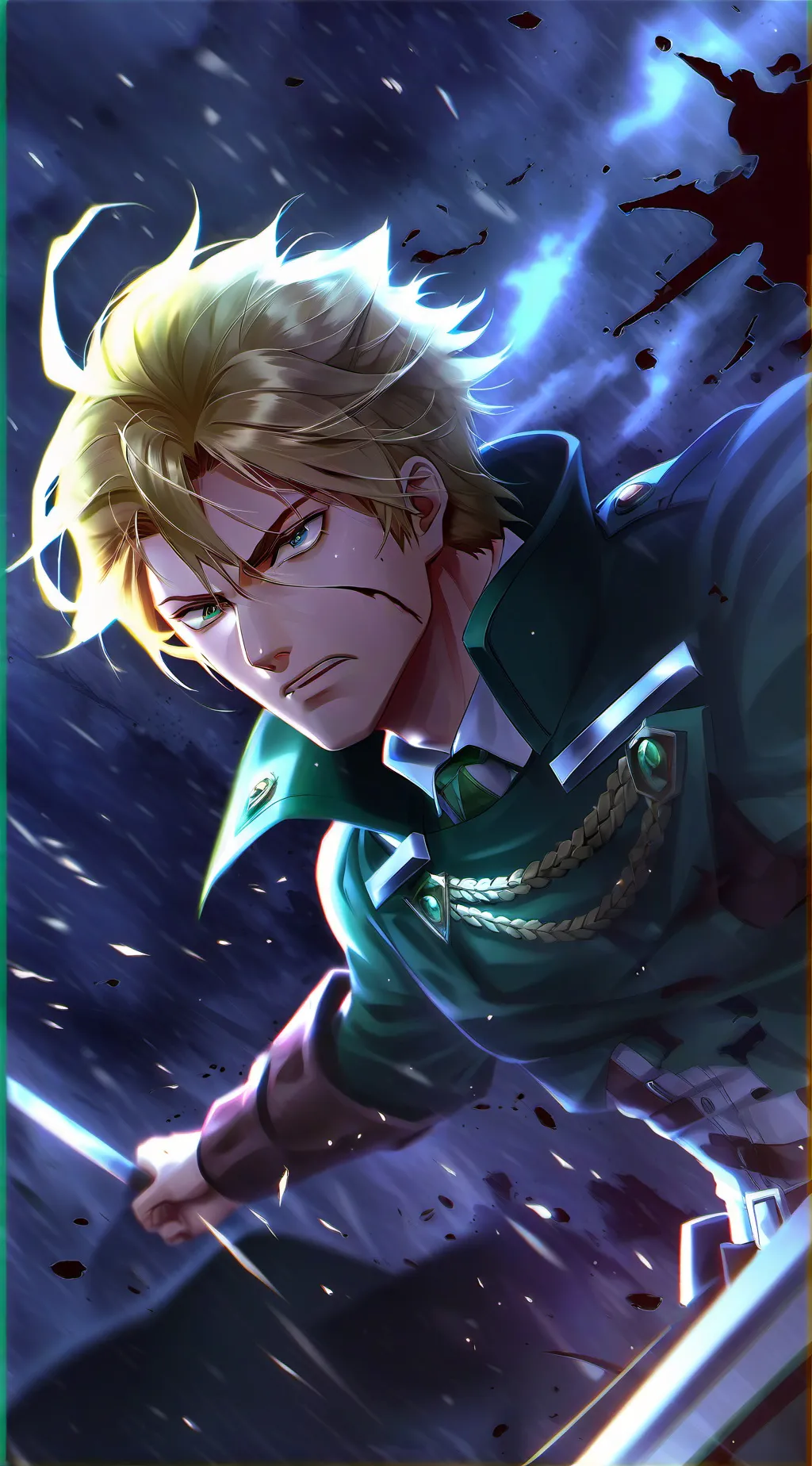 ai character: Eren Yeager background