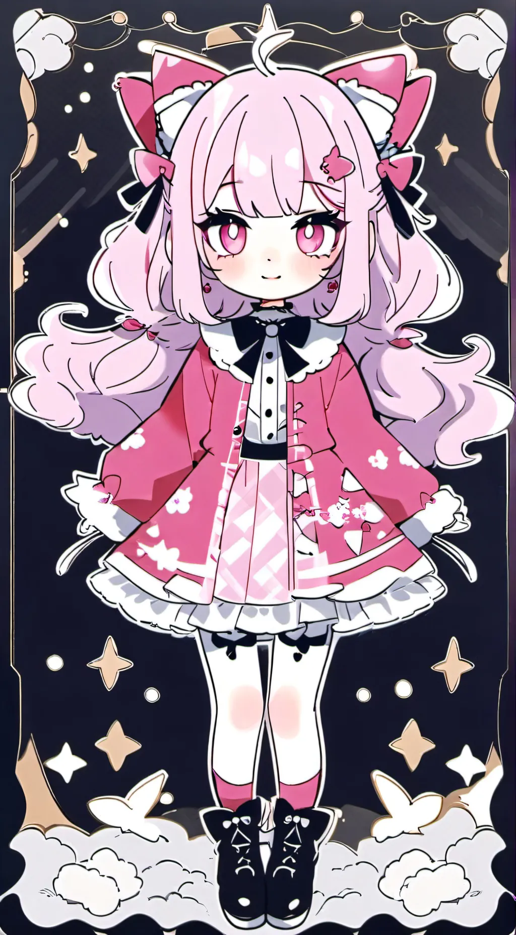 ai character: My gang see uwucat background