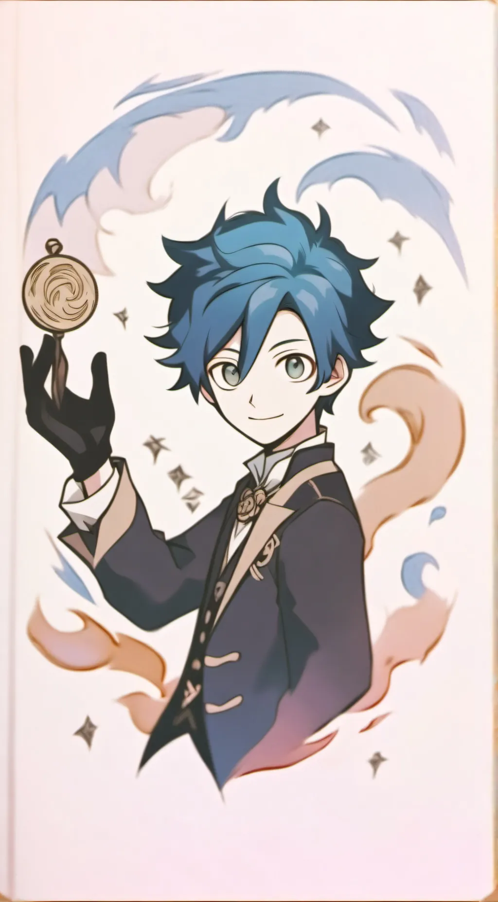 ai character: mha✨💥🔥🧊 background