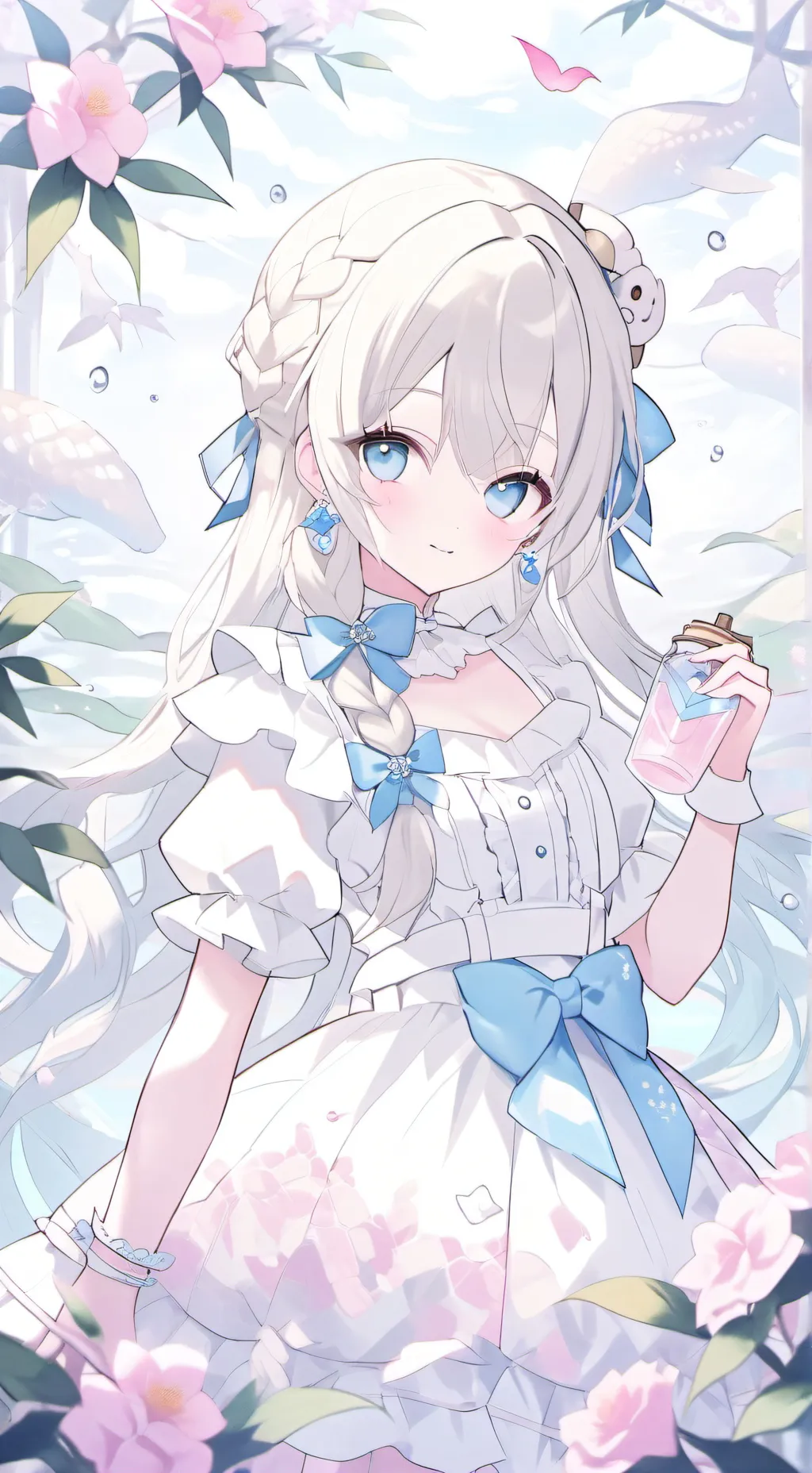 ai character: love birds? background