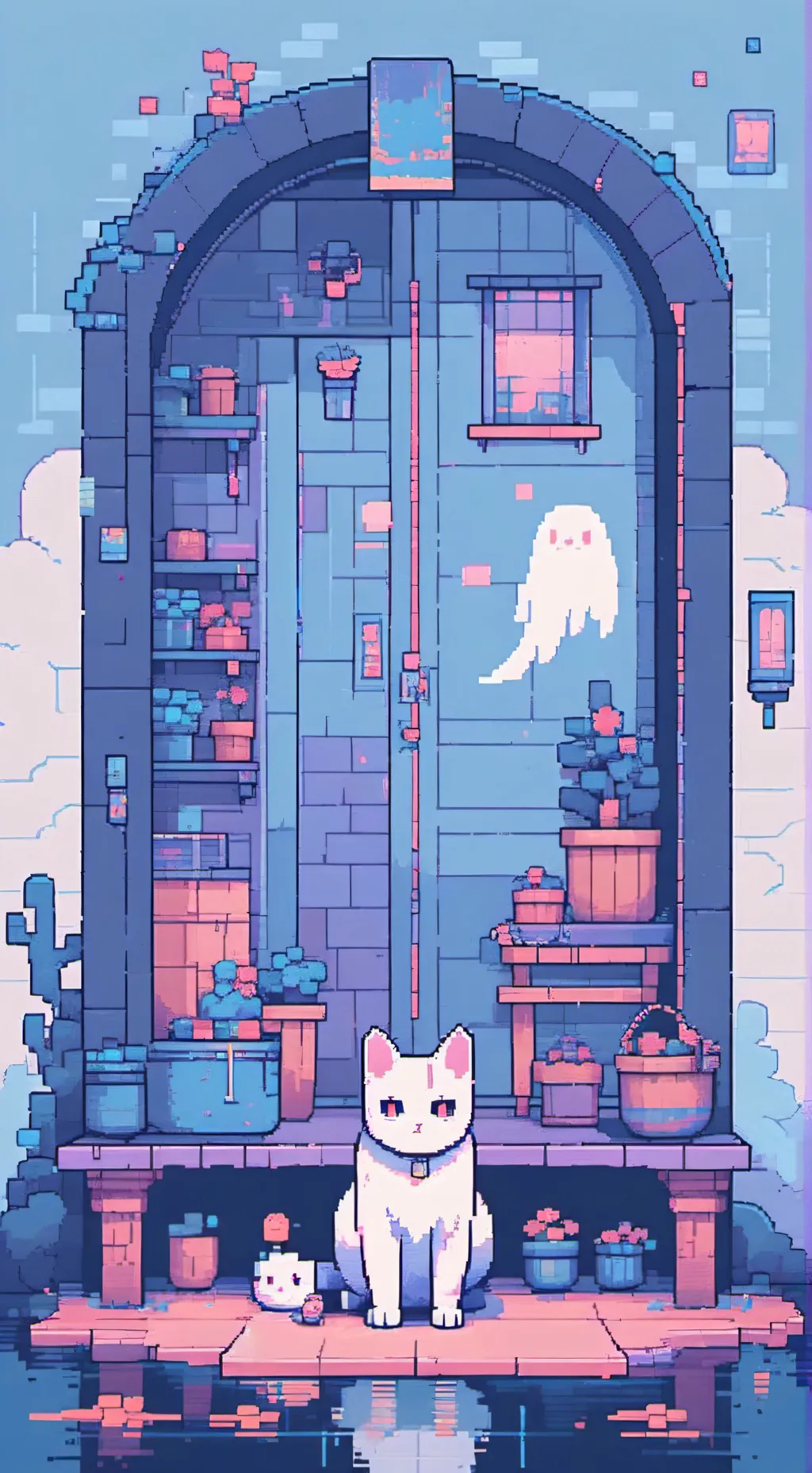 ai character: PMdamian  background