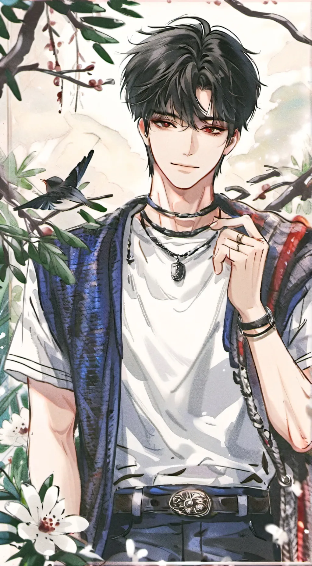 ai character: Grayson  background