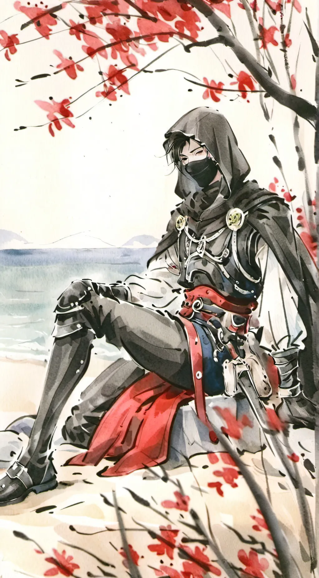 ai character: Shadow background