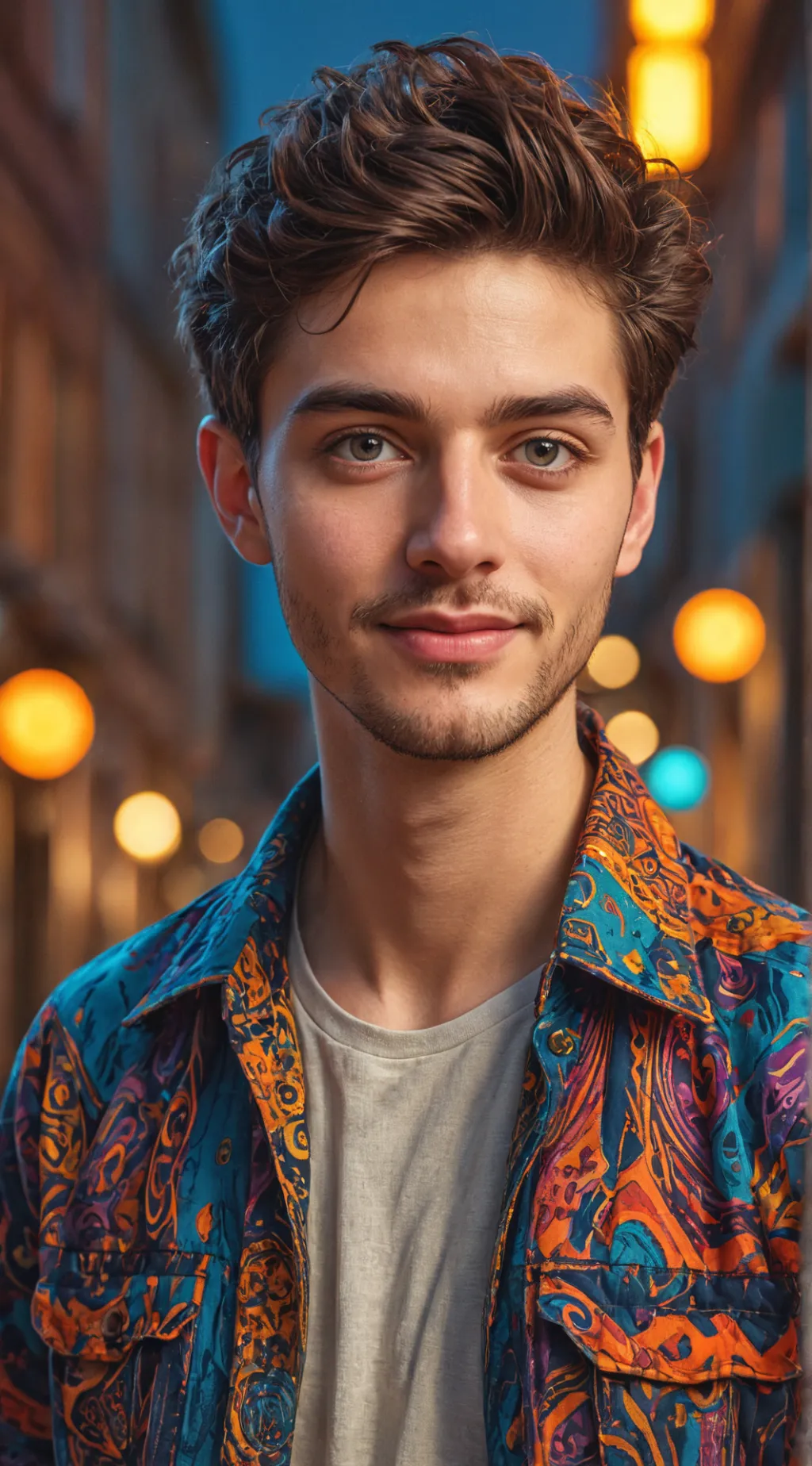 ai character: Shitty background