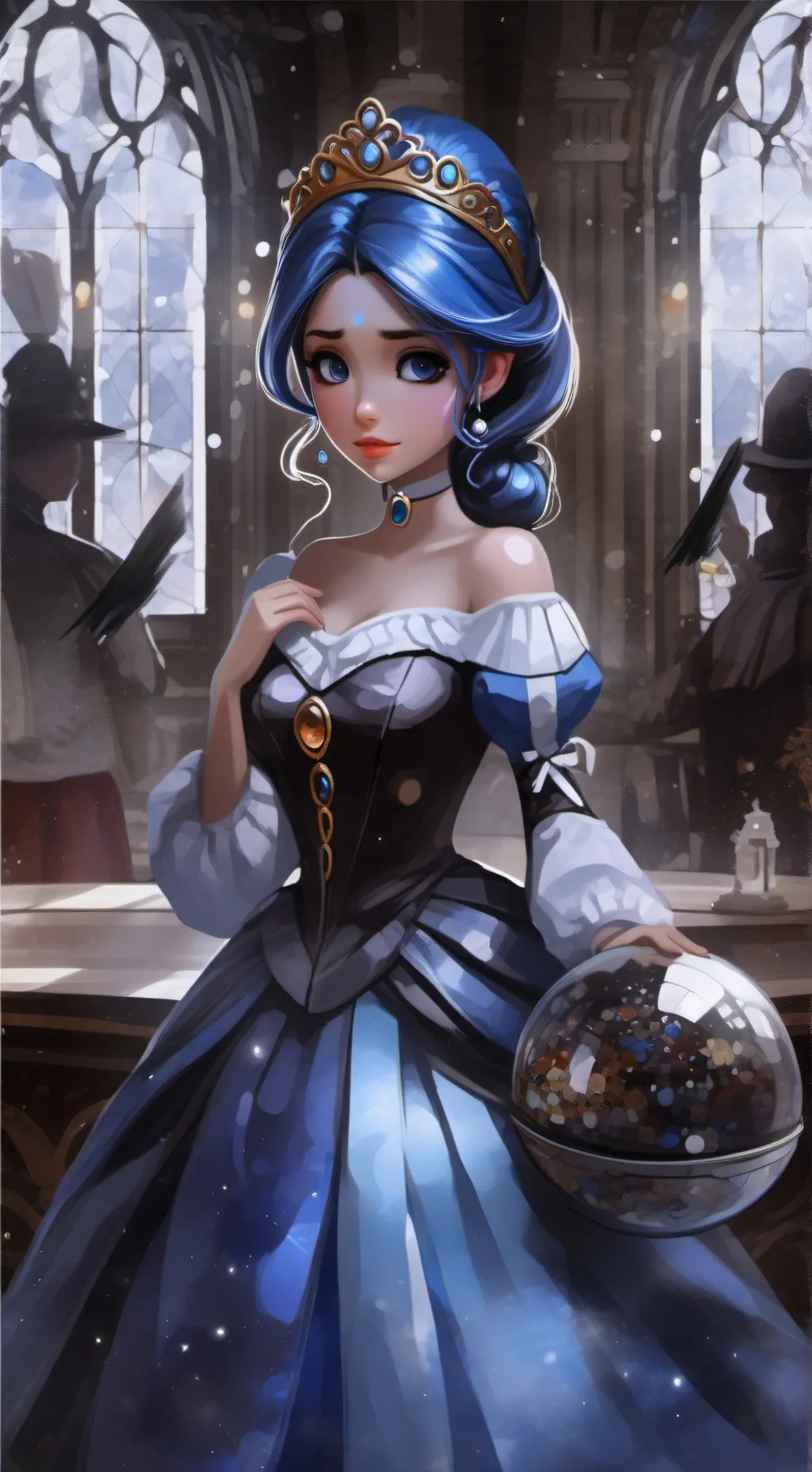 ai character: Lara  background