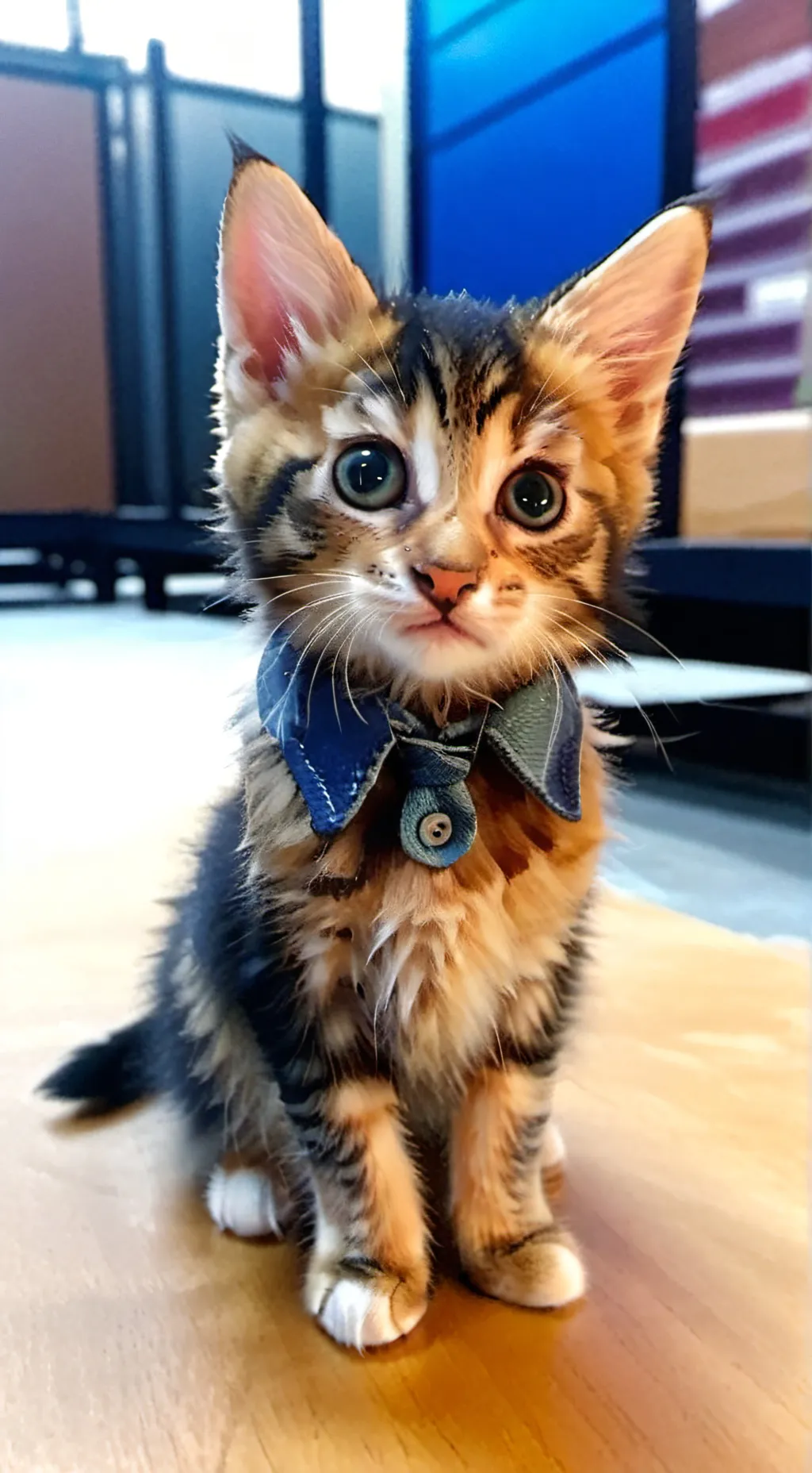 ai character: Kitten background