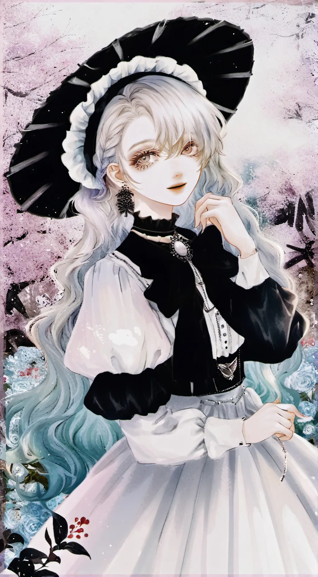 ai character: Queen☆♡`~ background