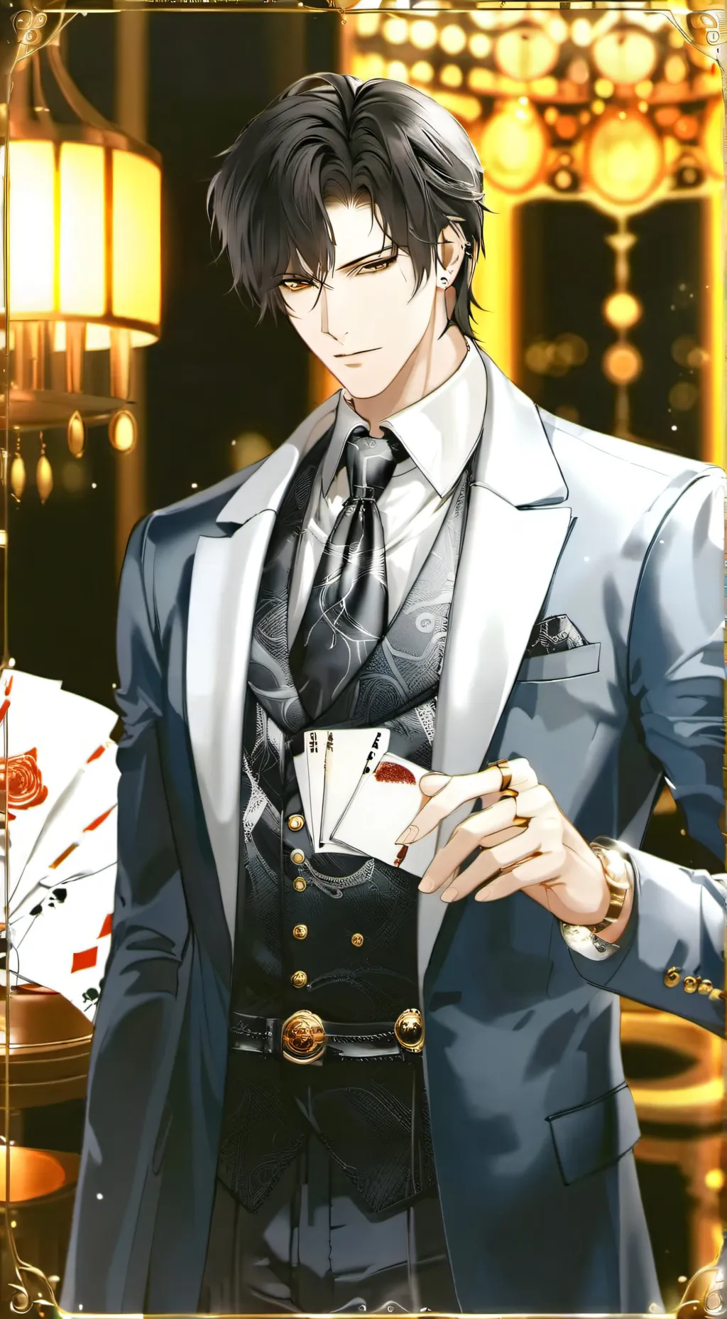 ai character: Vincenzo  background