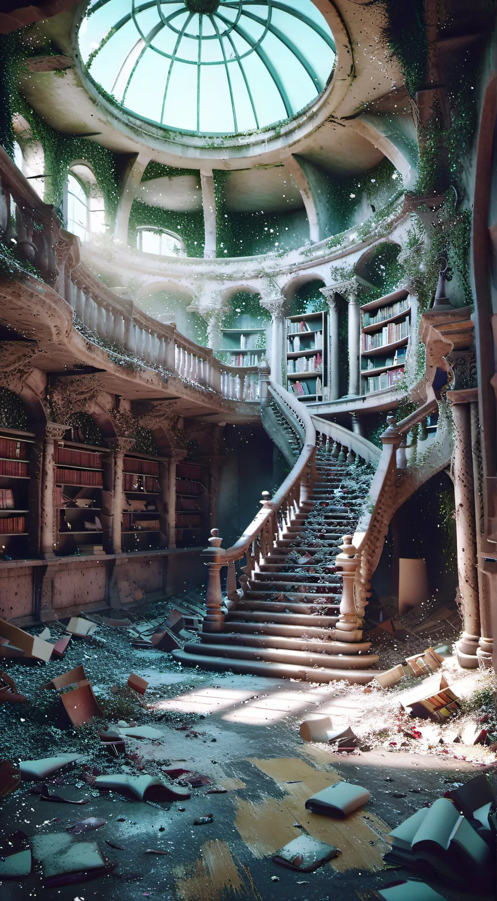 ai character: escapa o muere xd background