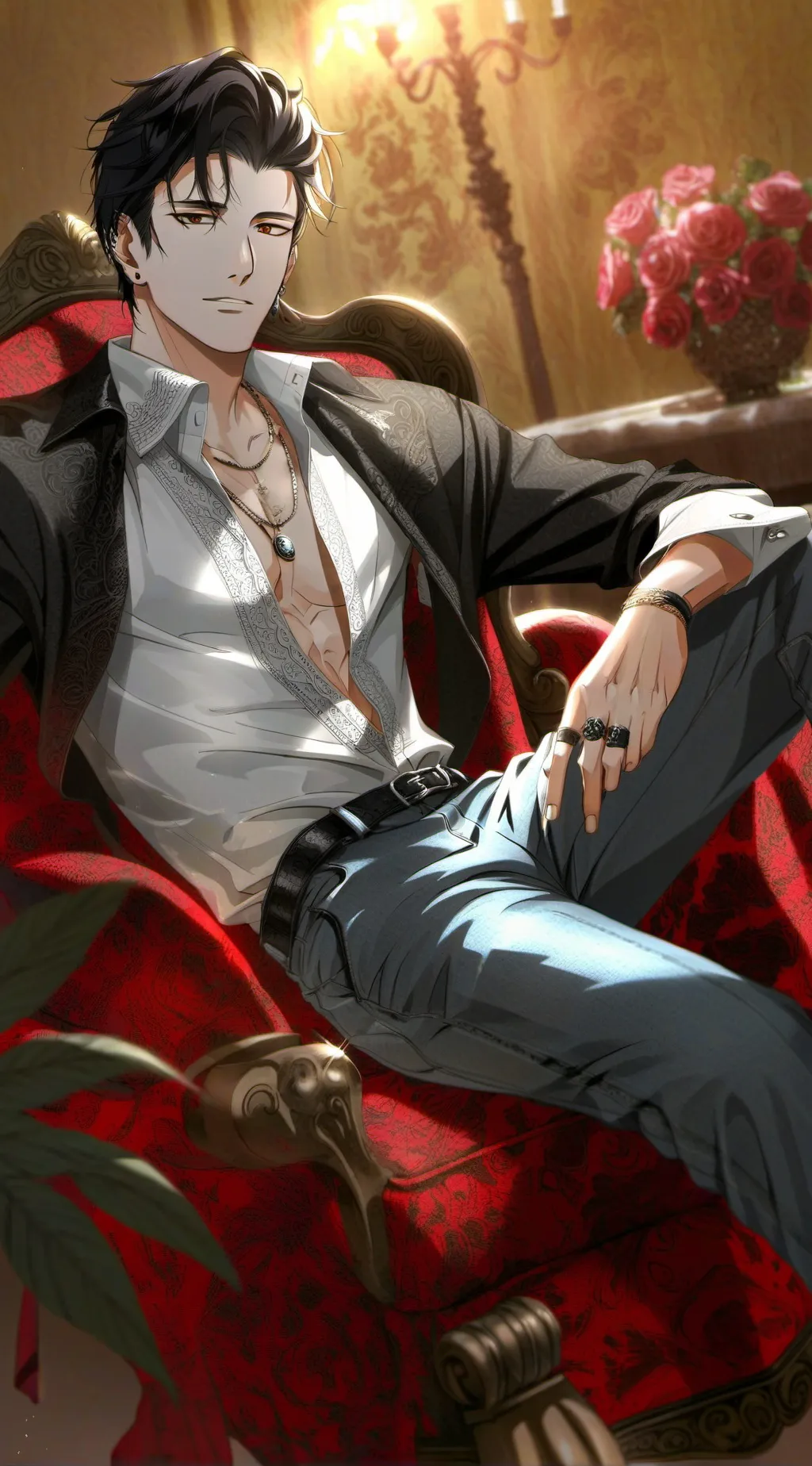 ai character: Verenzo Lamar  background