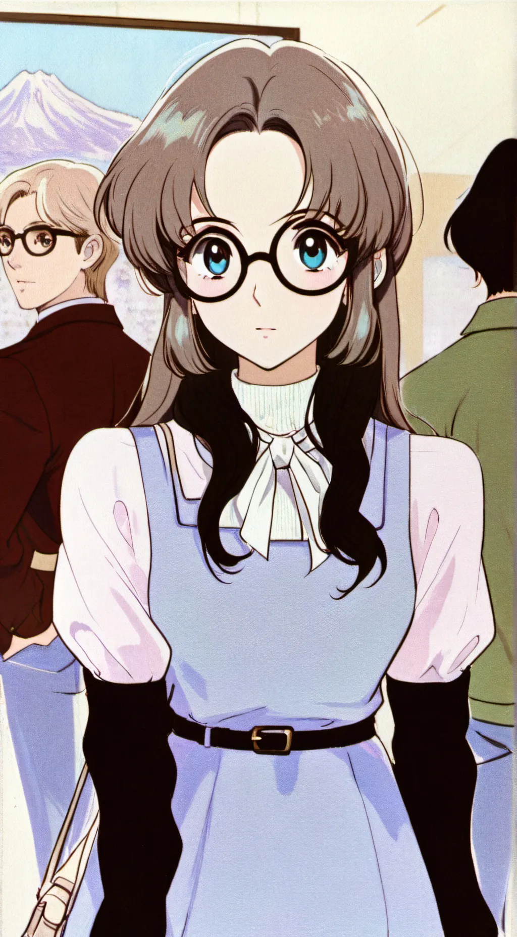 ai character: nerd🤓 background