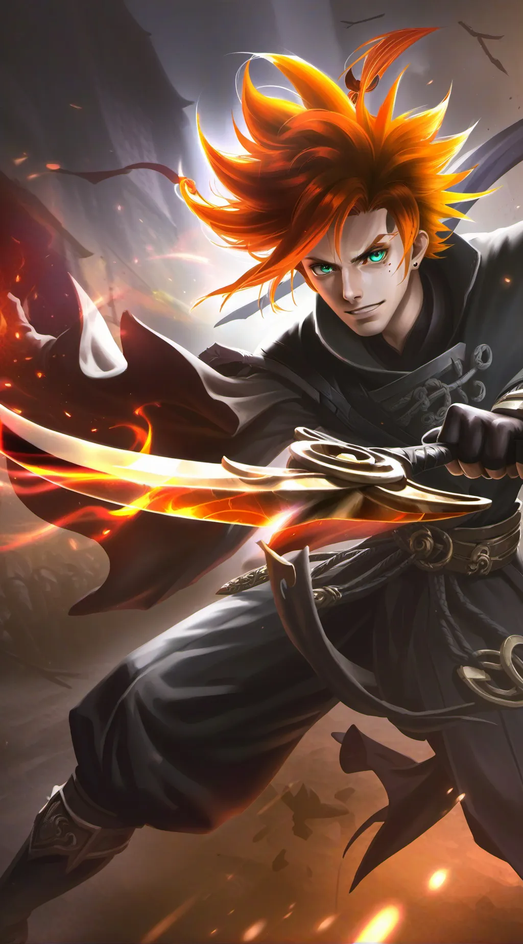 ai character: Ichigo Kurosaki background