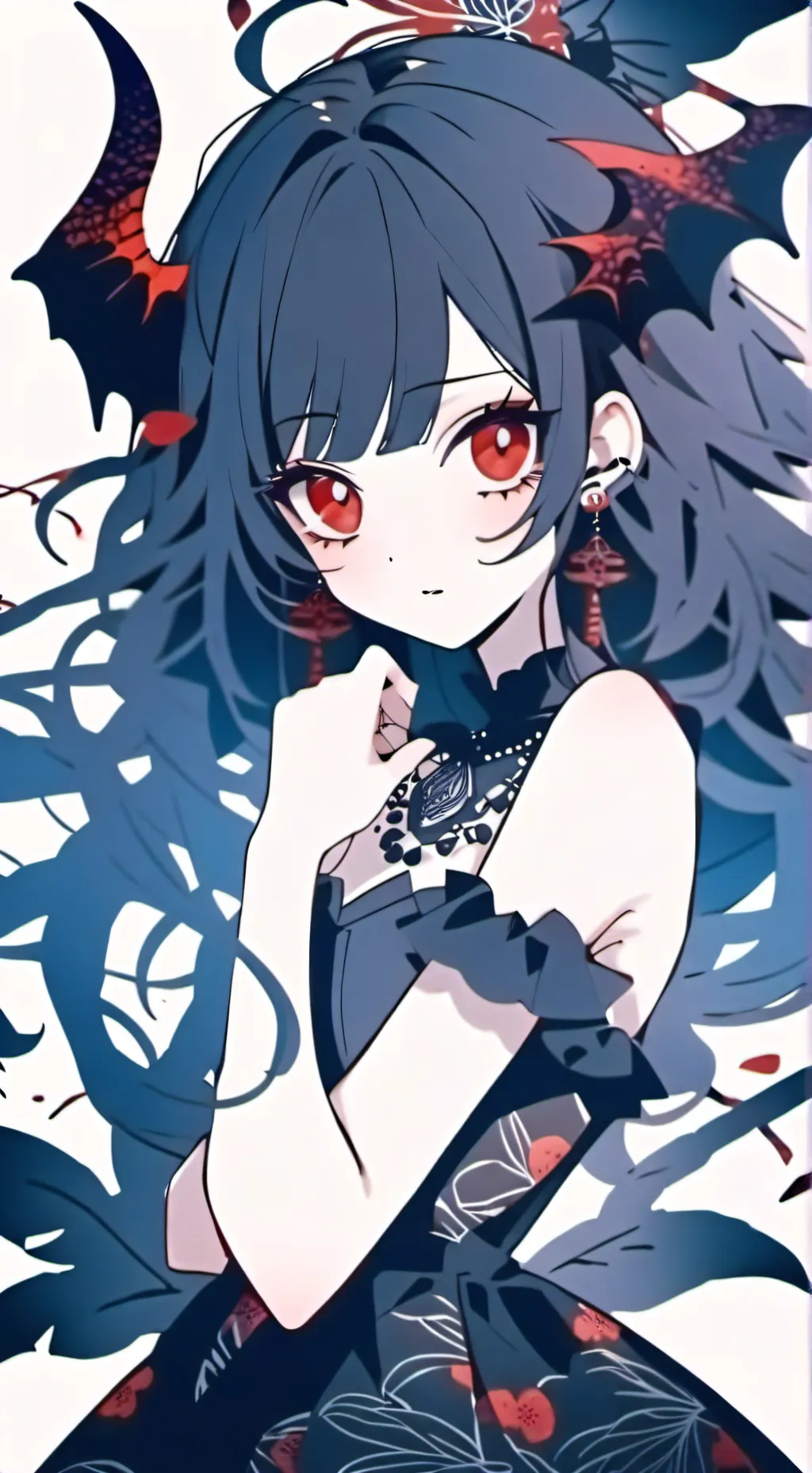 ai character: MHA but a demon background