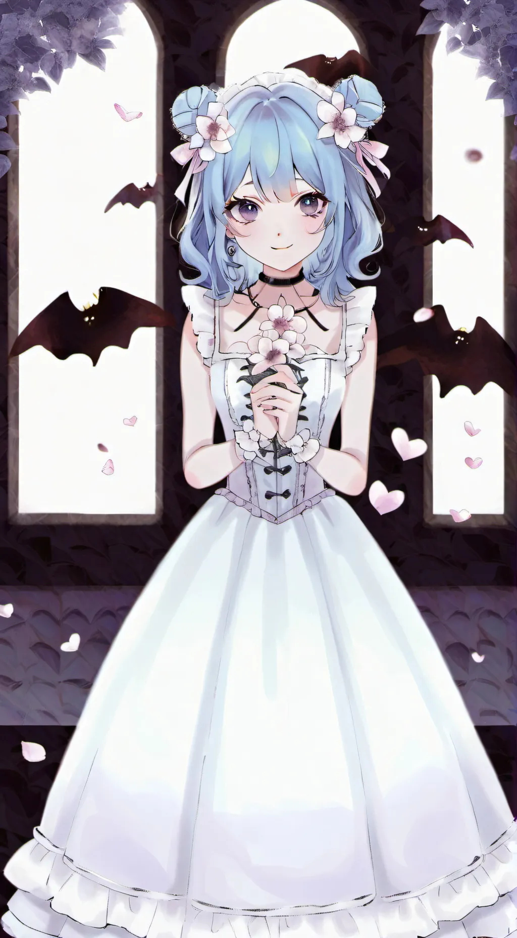 ai character: Lilly background