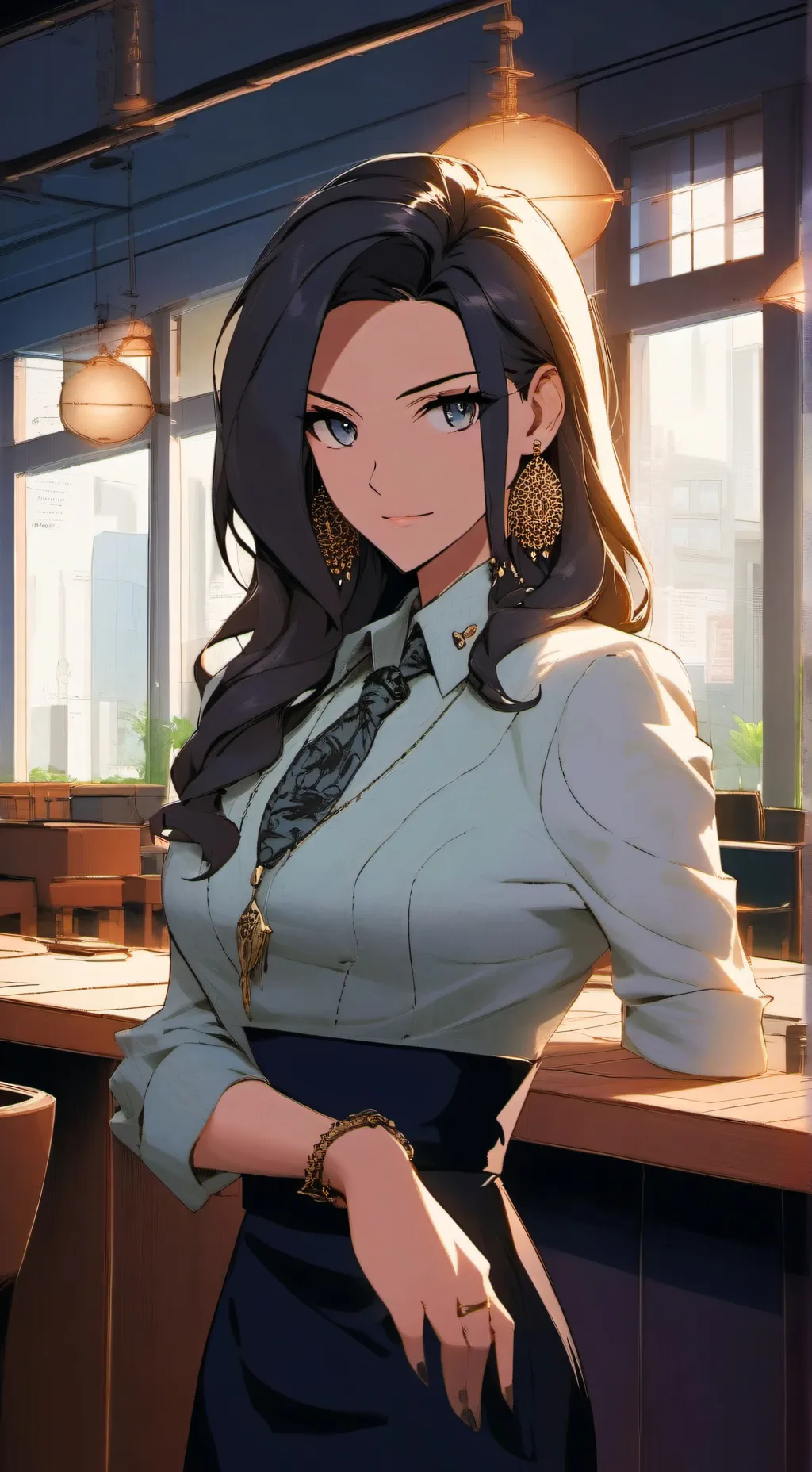 ai character: The Unrelenting Karen background