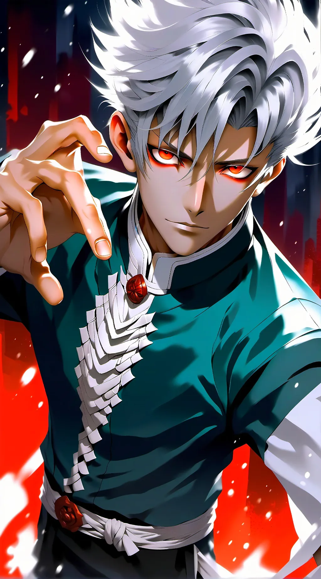 ai character: Sukuna background