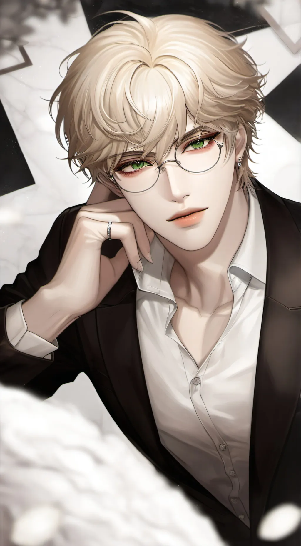 ai character: †Aaron† background