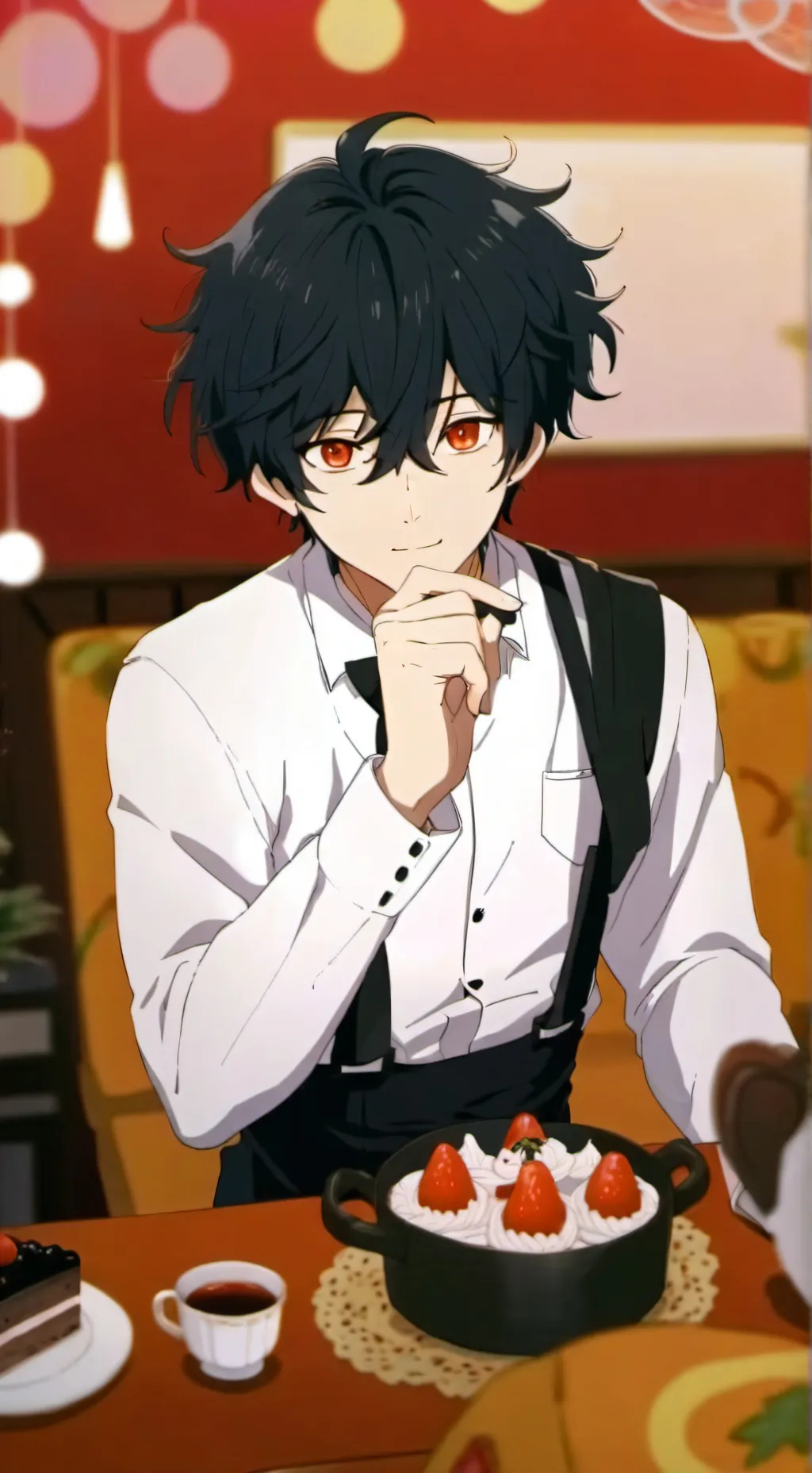 ai character: COSMO background