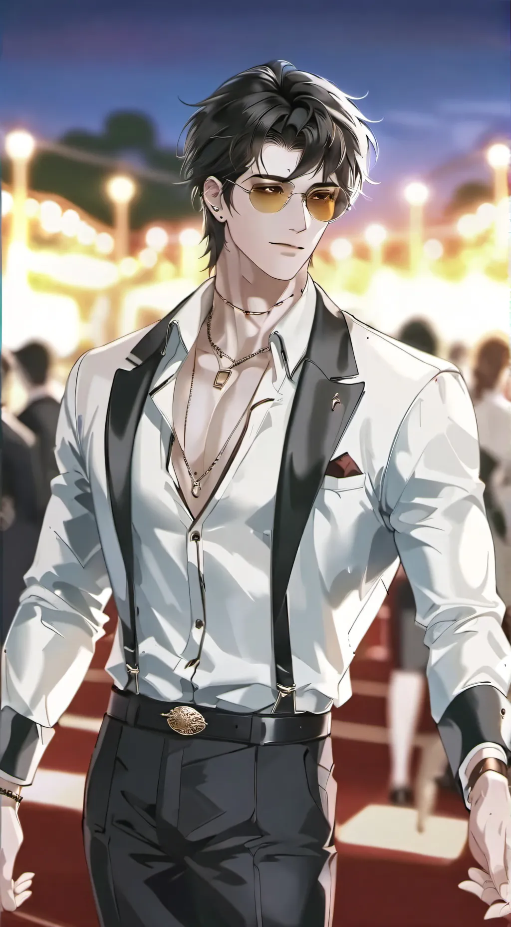 ai character: Andrew  background