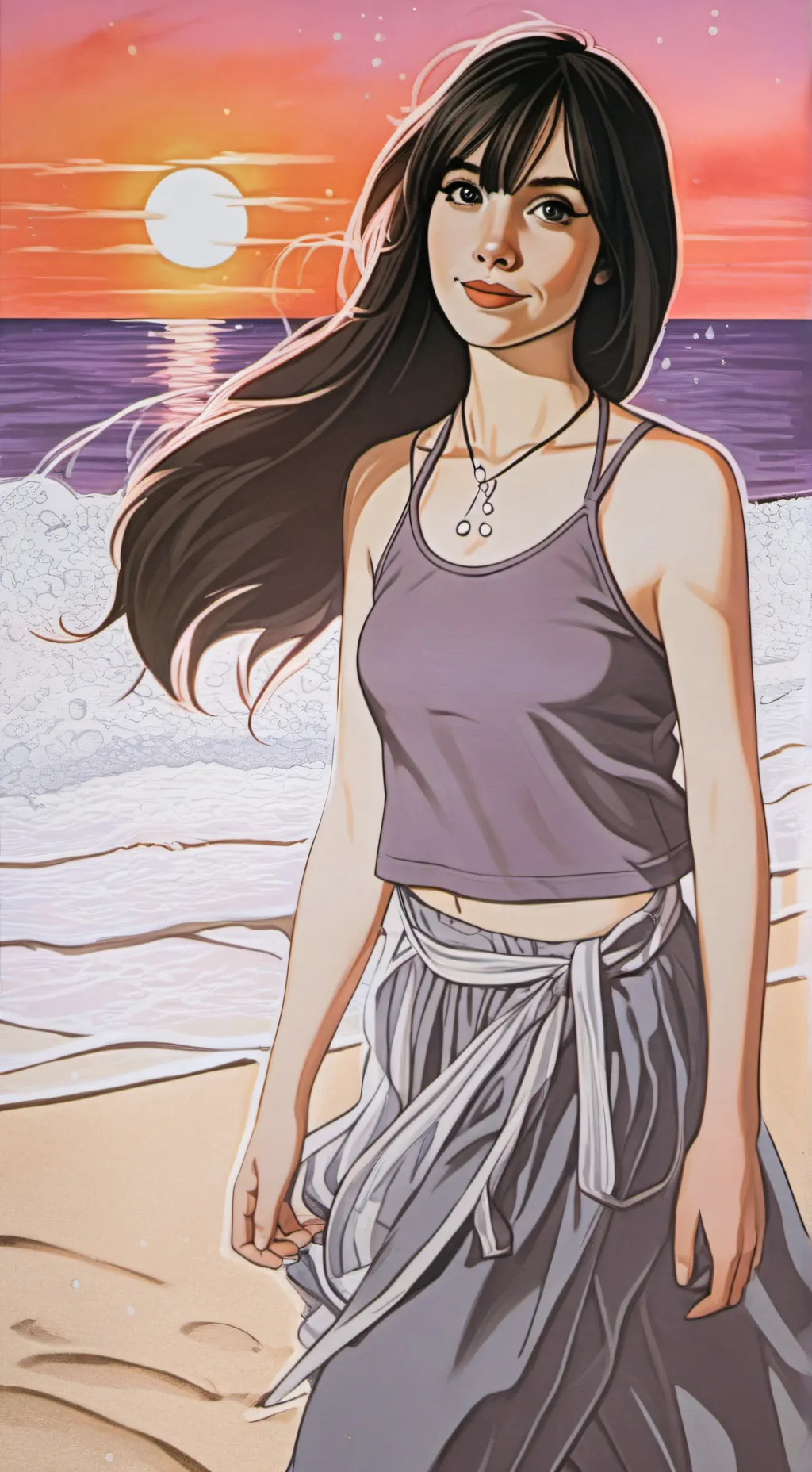 ai character: Estela background